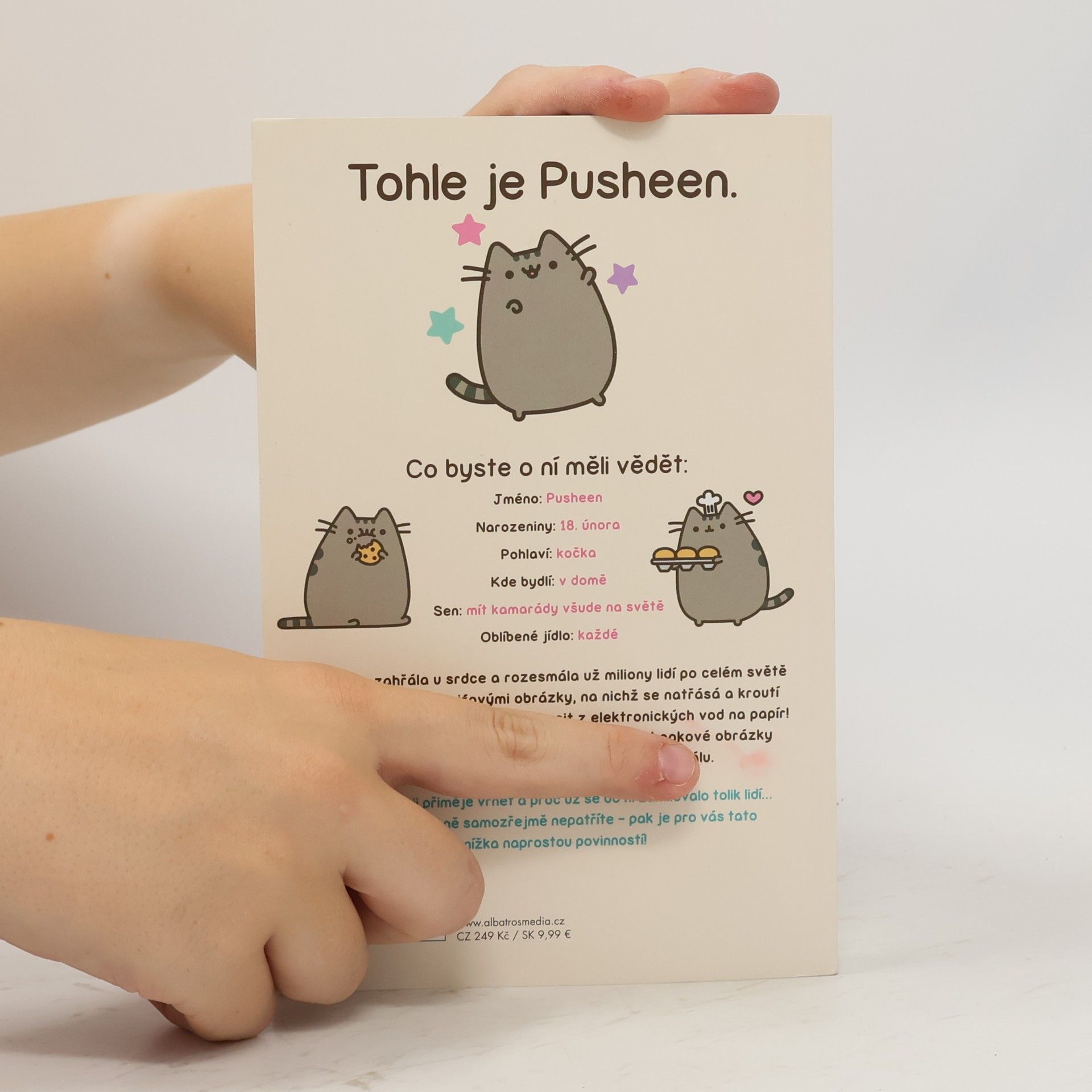 Claire Belton Pusheen : já, košišta