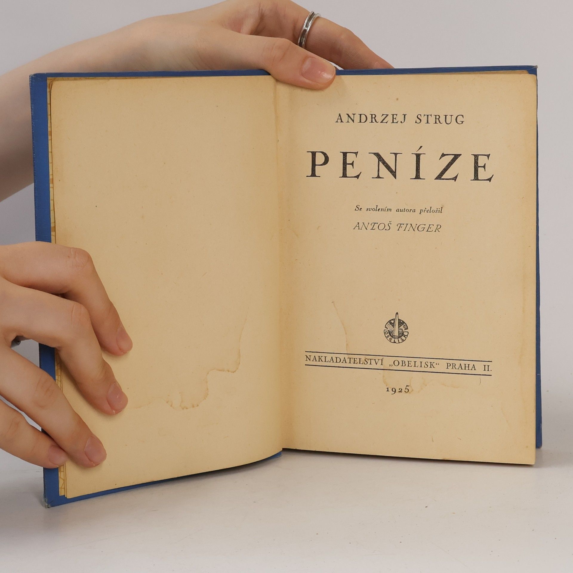 Andrzej Strug Peníze