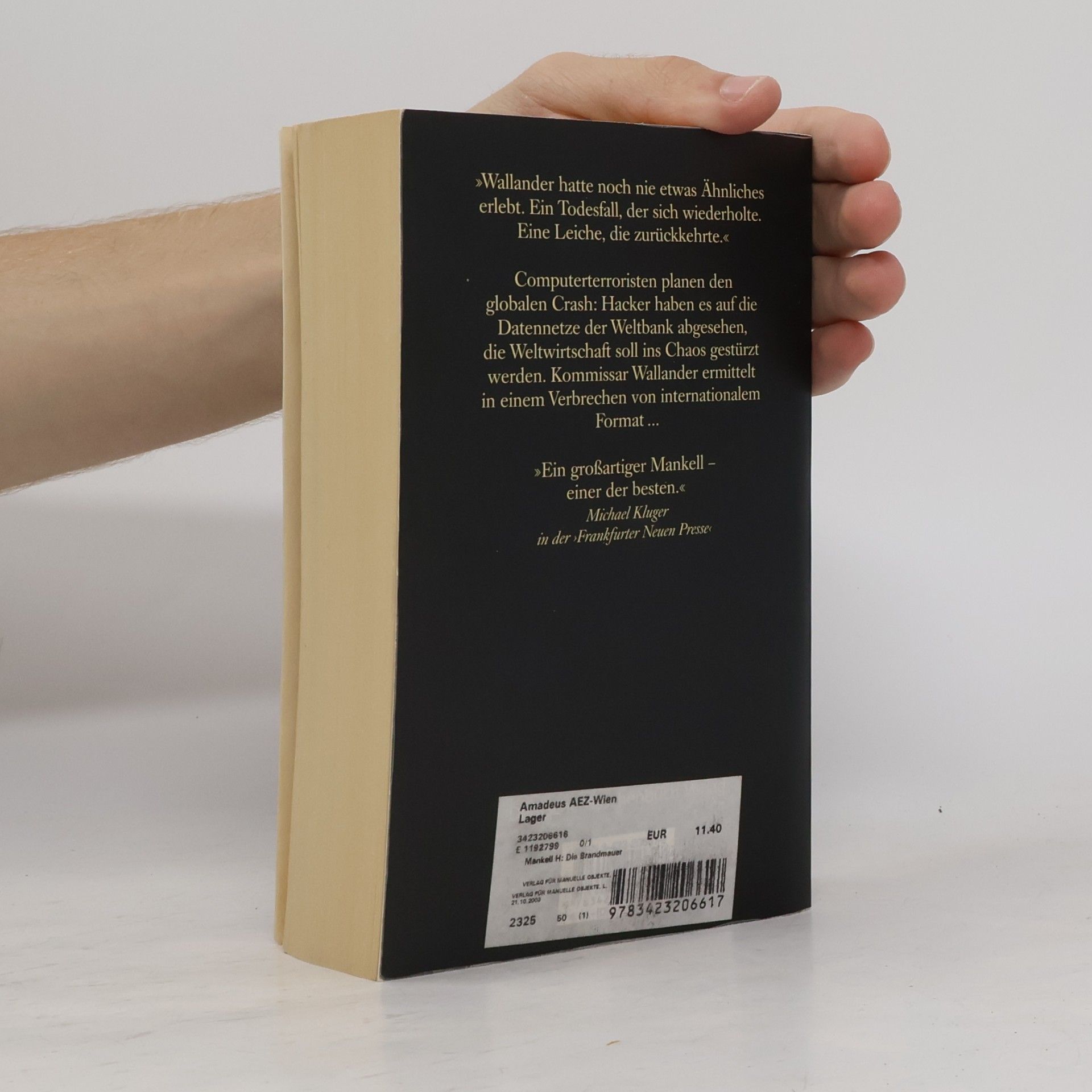 Henning Mankell Die Brandmauer