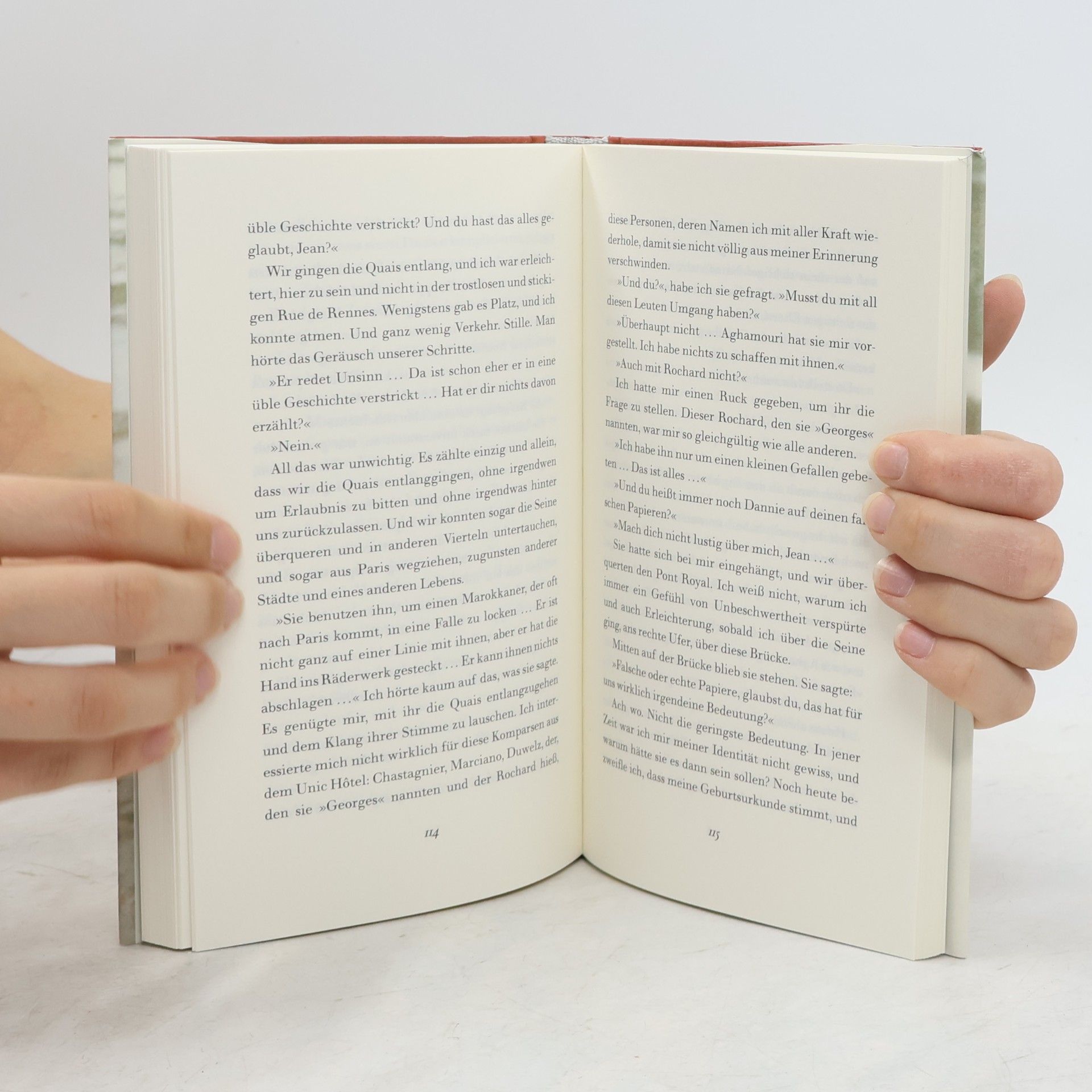 Patrick Modiano Gräser der Nacht