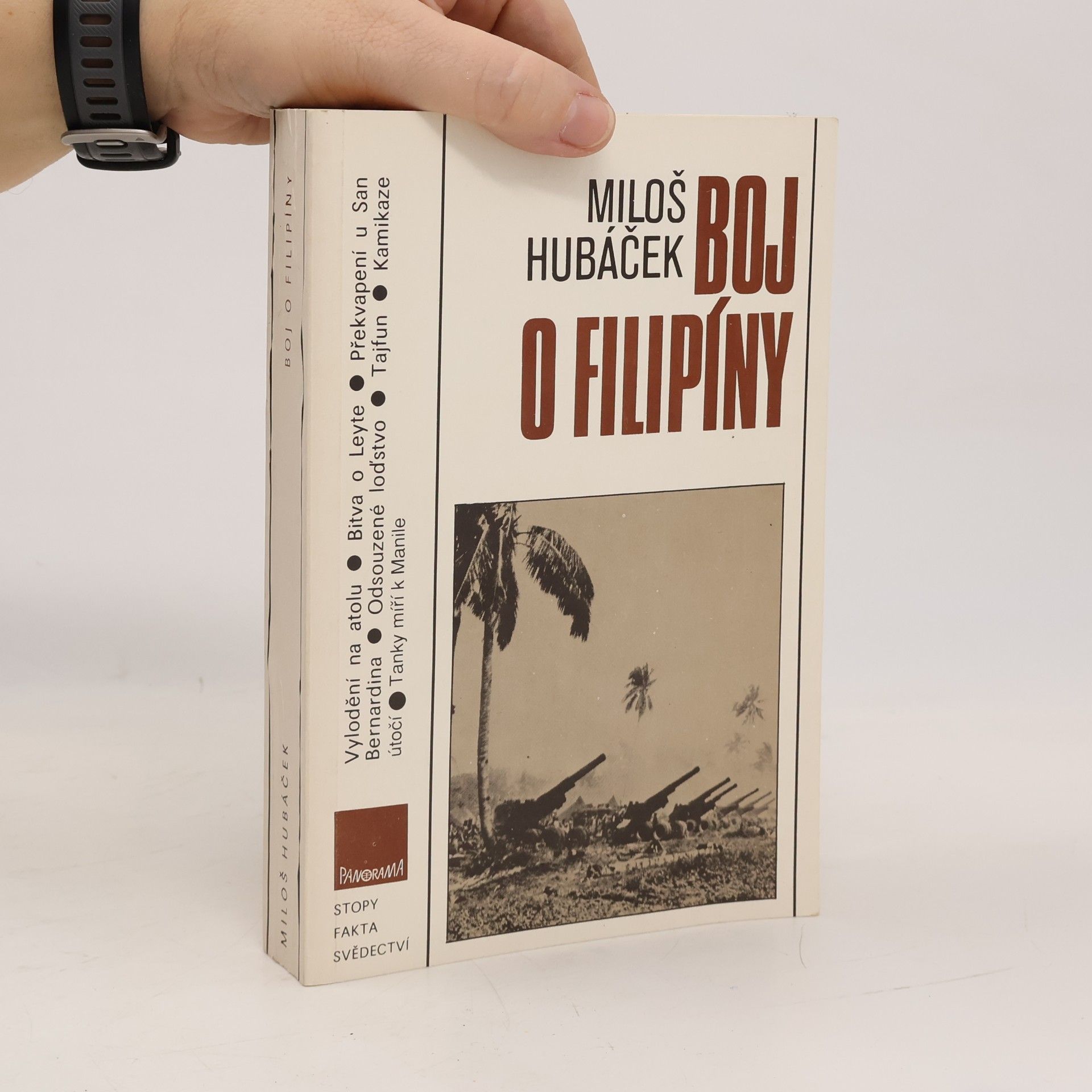 Miloš Hubáček Boj o Filipíny