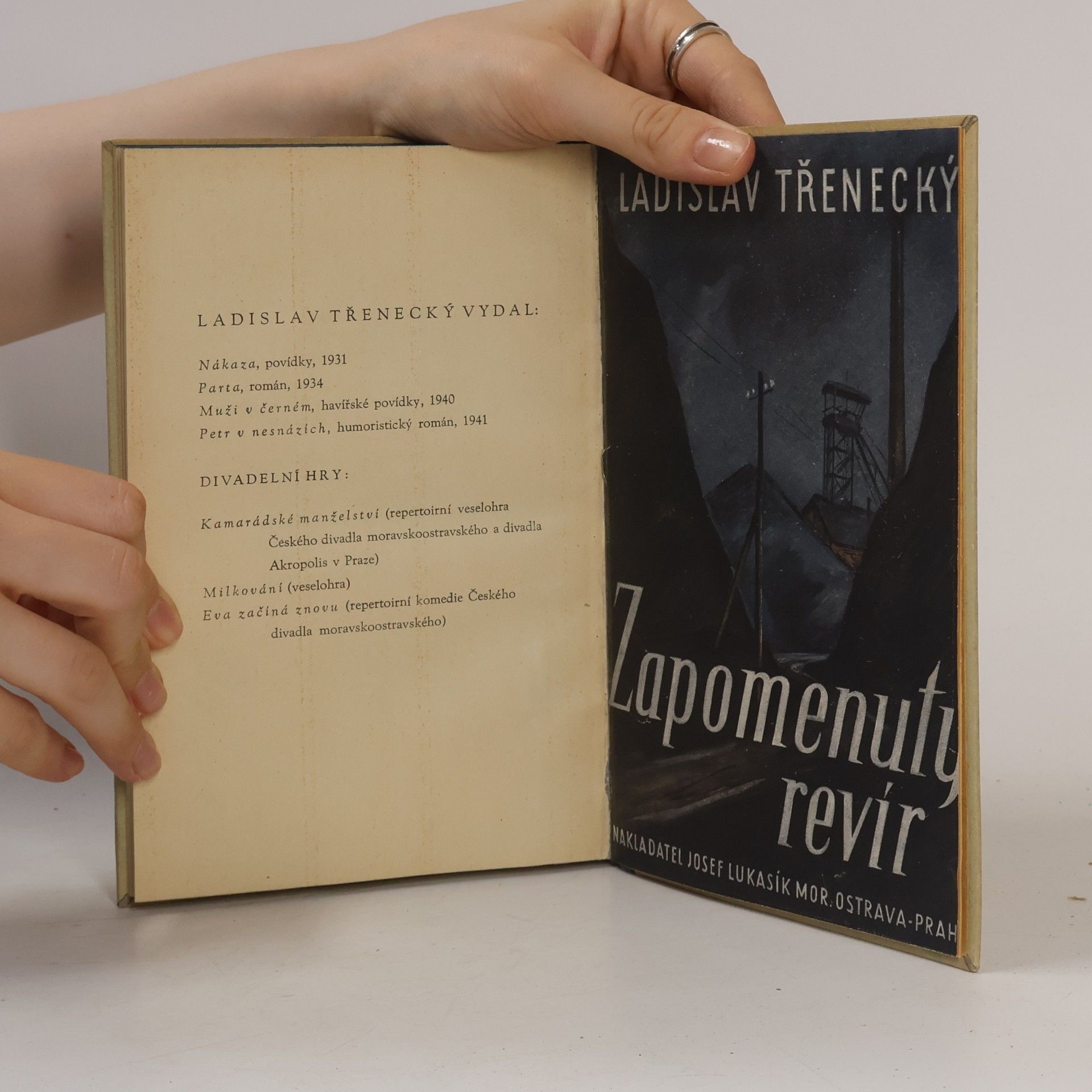 Ladislav Třenecký Zapomenutý revír. Román z hornického života