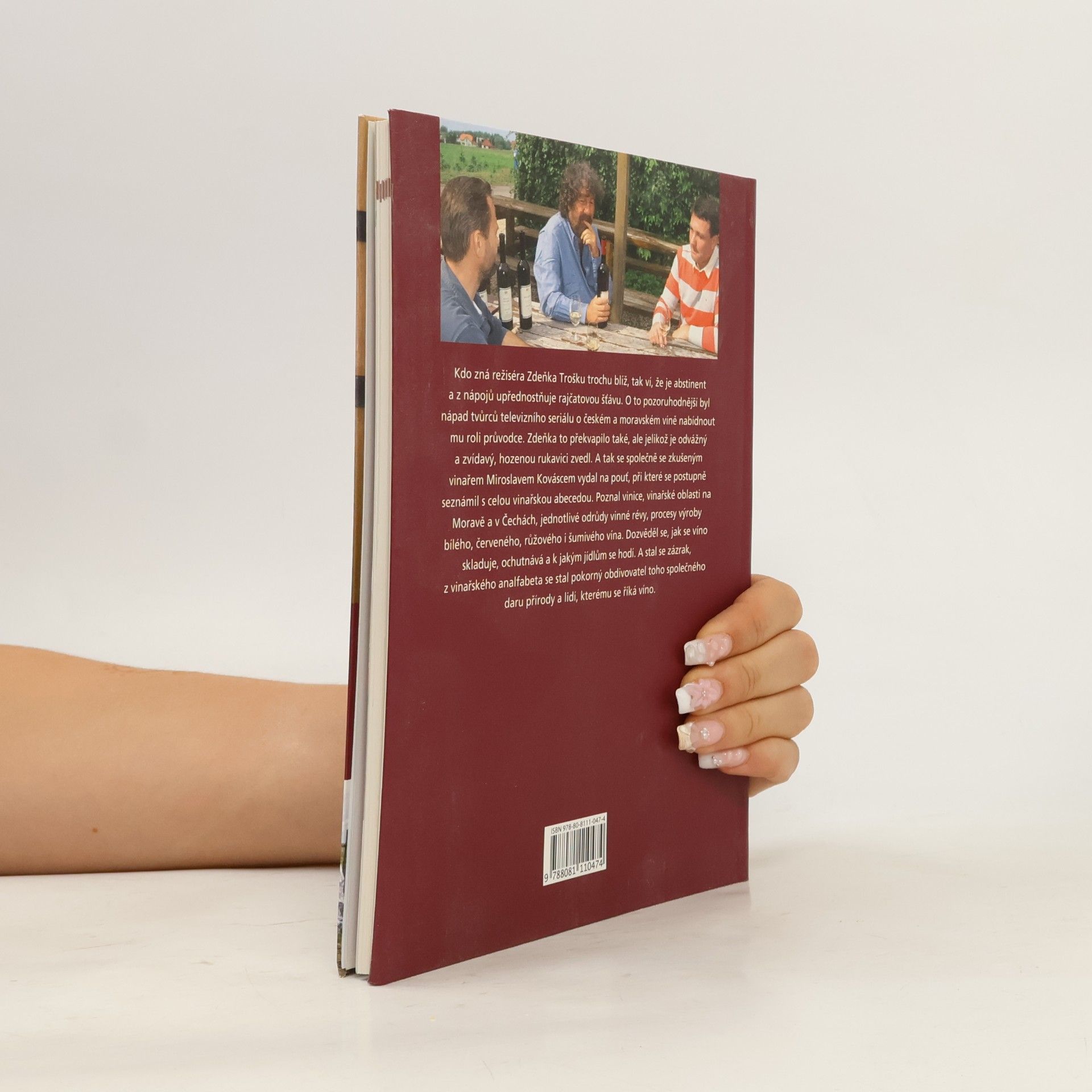 Marie Formáčková Vinařská odyssea, aneb, Cesta za vínem se Zdeňkem Troškou a Miroslavem Kovácsem