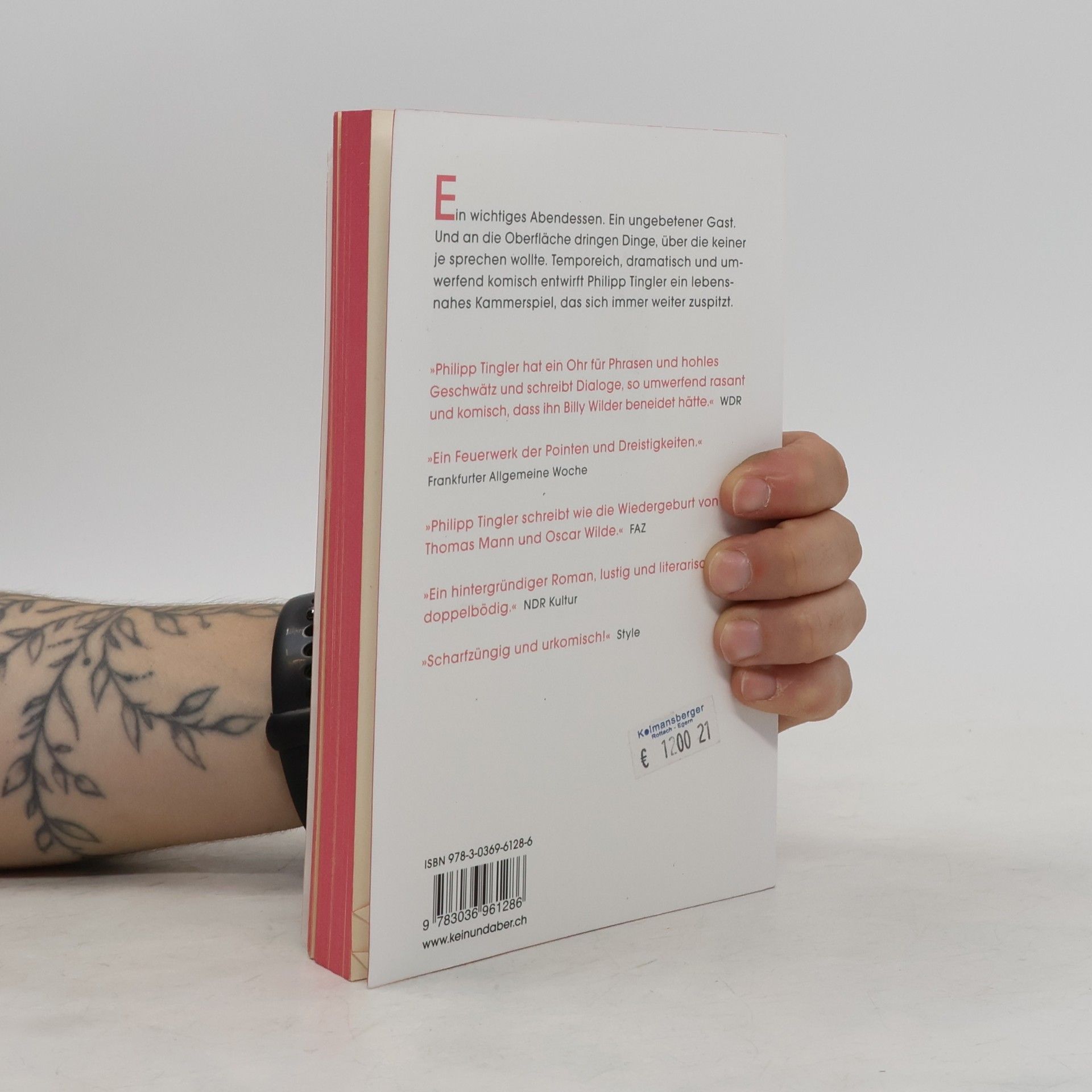 Philipp Tingler Rate, wer zum Essen bleibt