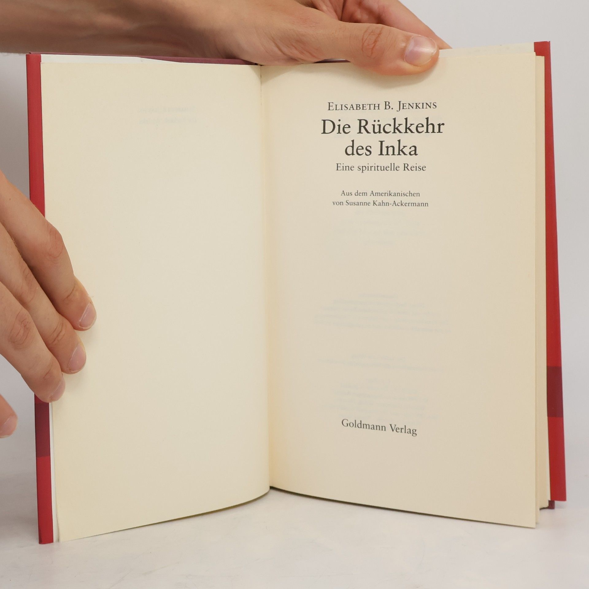Elizabeth B. Jenkins Die Rückkehr des Inka