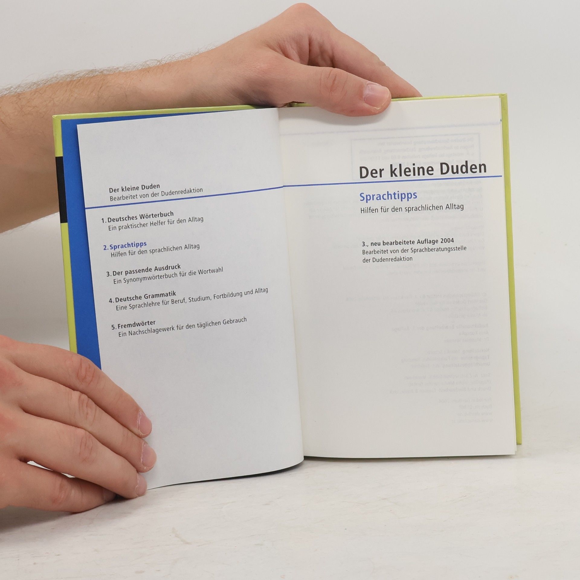 Autorenkollektiv Der kleine Duden. Sprachtipps