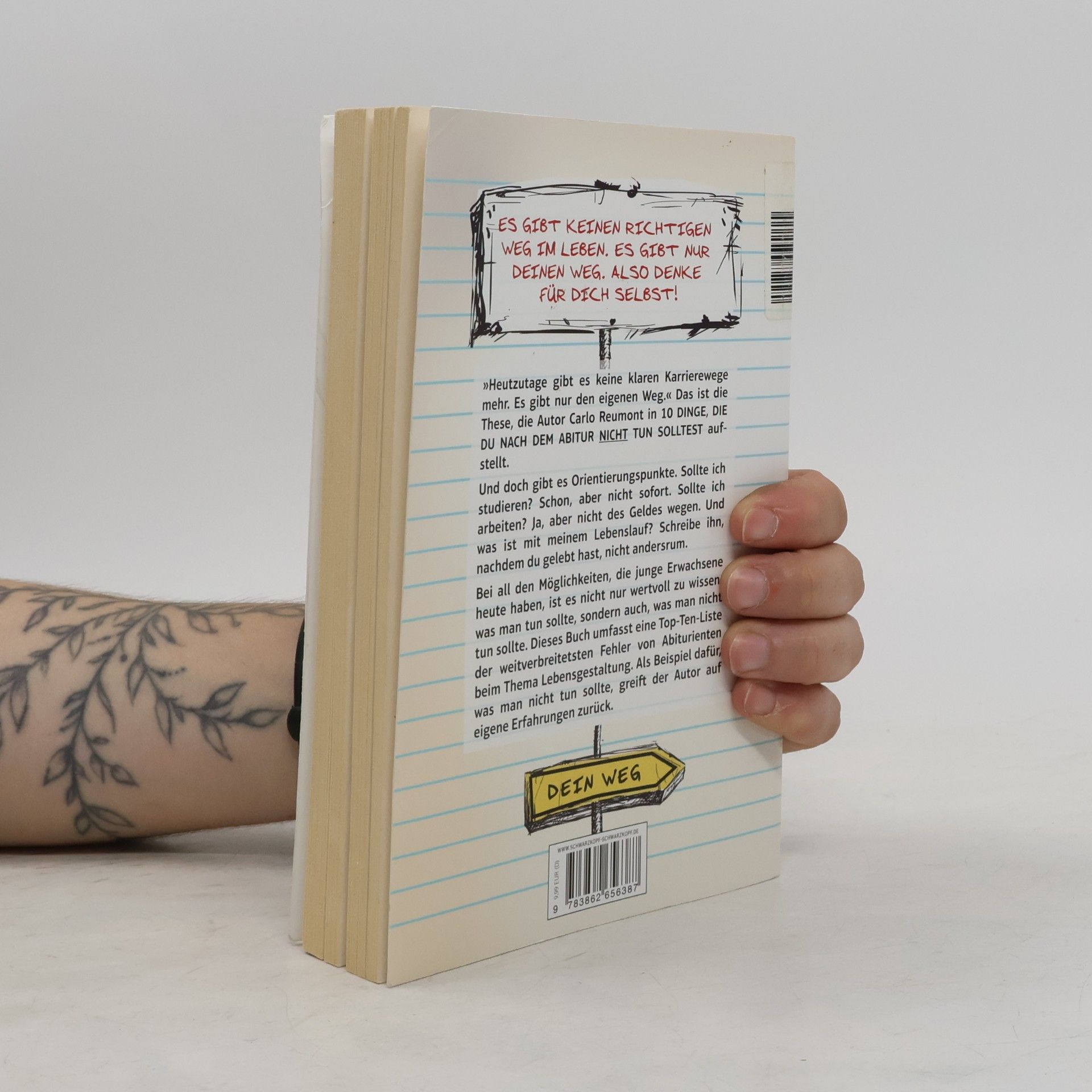 Carlo Reumont 10 Dinge, die du nach dem Abitur nicht tun solltest
