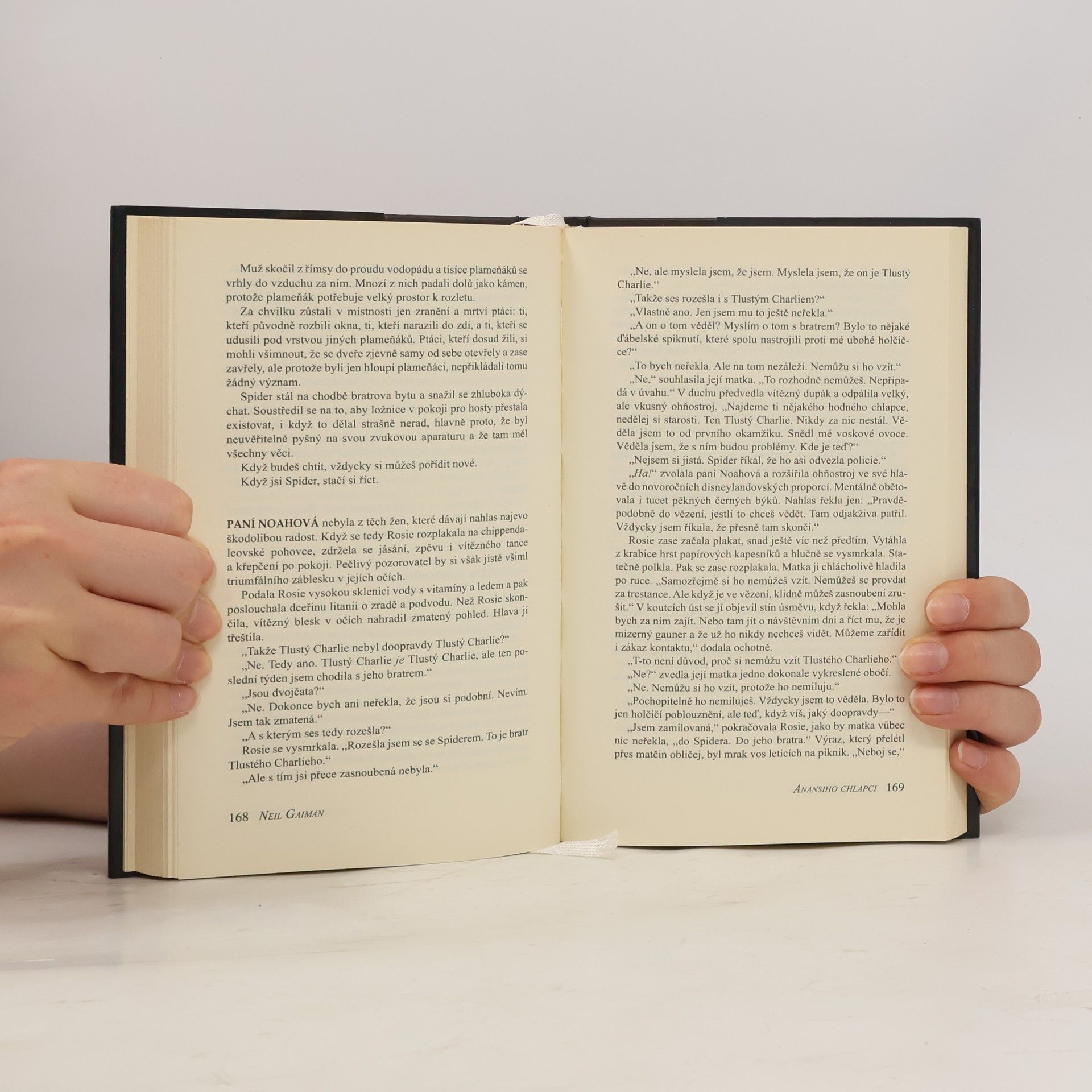 Neil Gaiman Anansiho chlapci