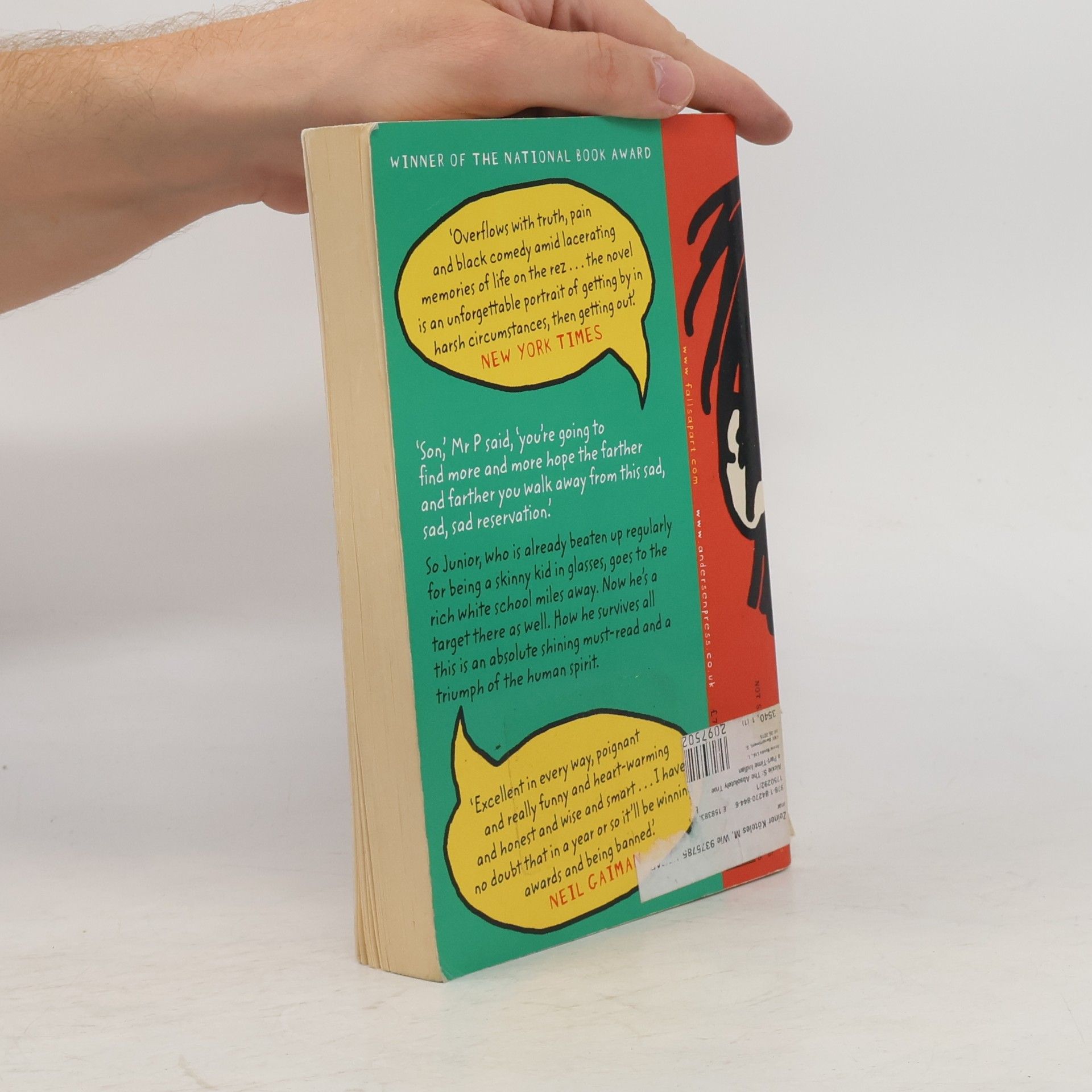 Sherman Alexie The absolutely true diary of a part-time Indian