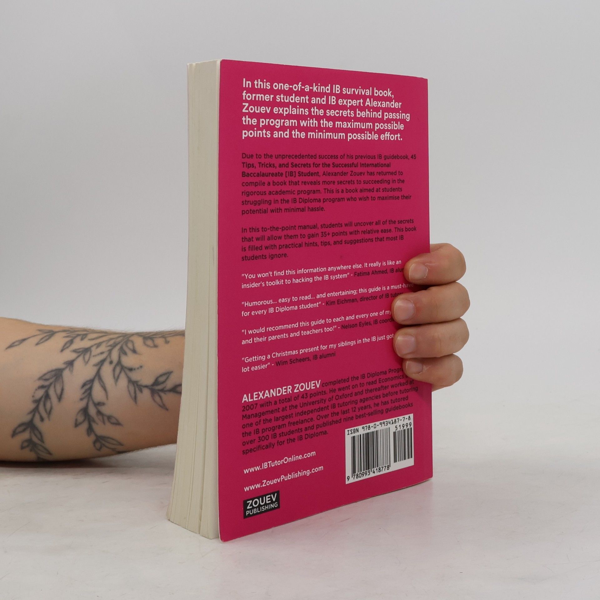 Alexander Zouev The Secret Art of Passing The IB Diploma