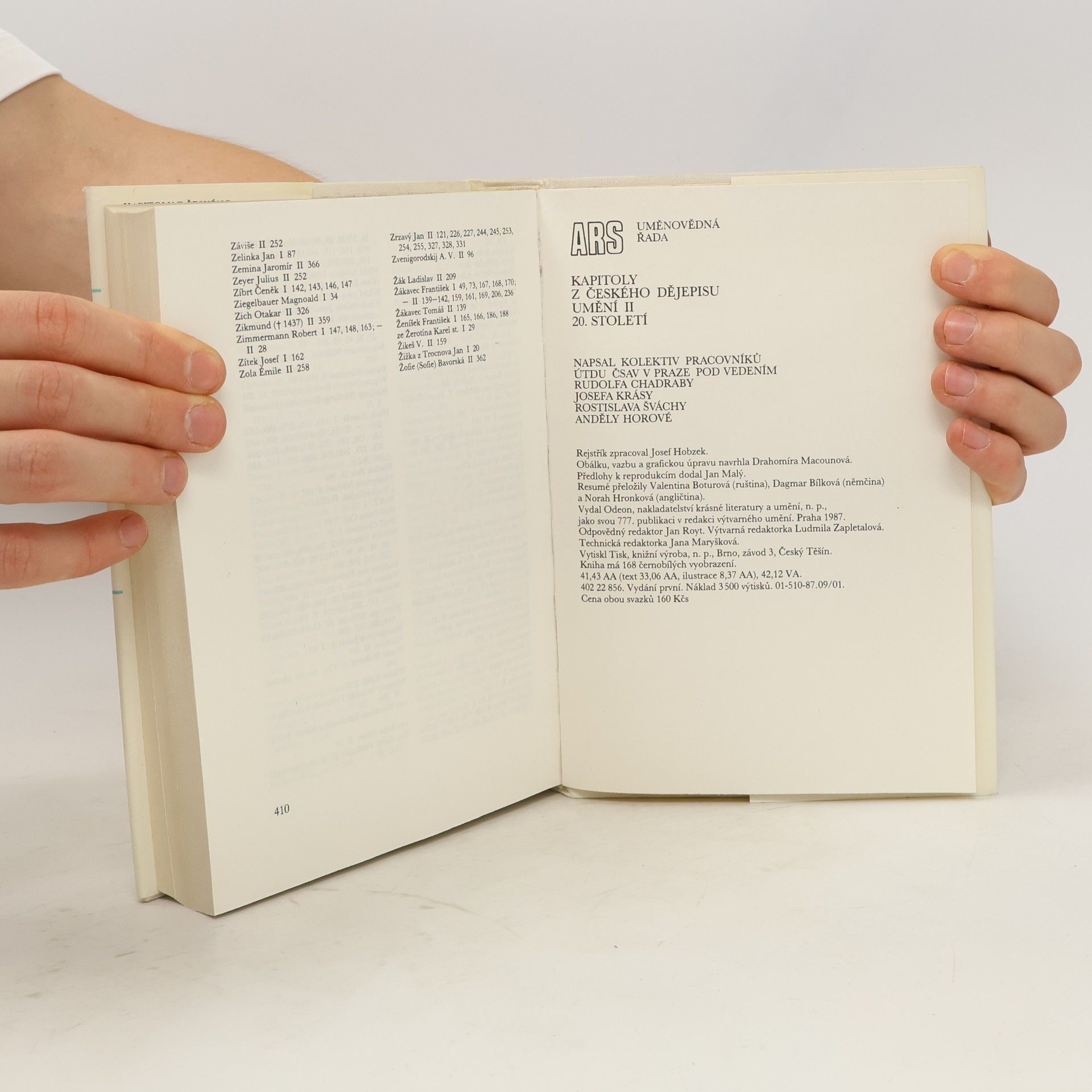 Autores varios Kapitoly z českého dějepisu umění, díl 2., Dvacáté století