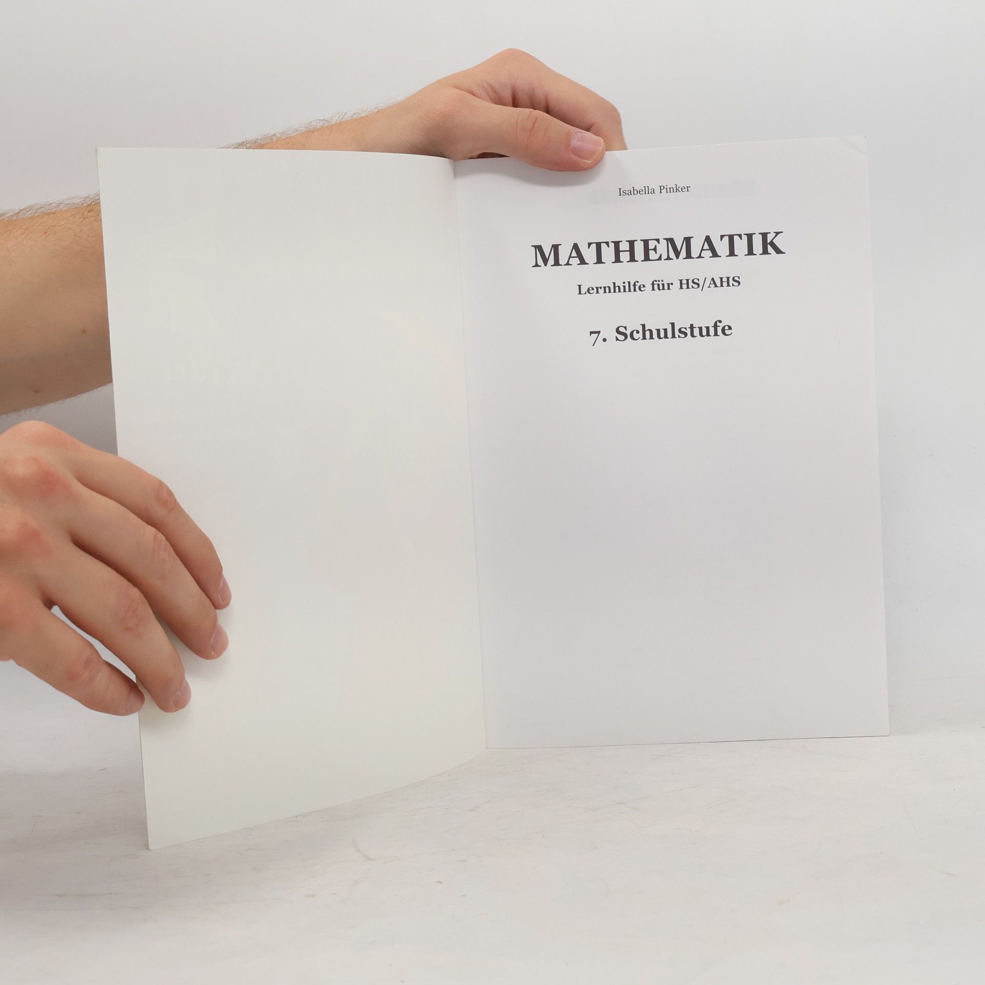 Isabella Pinker Mathematik