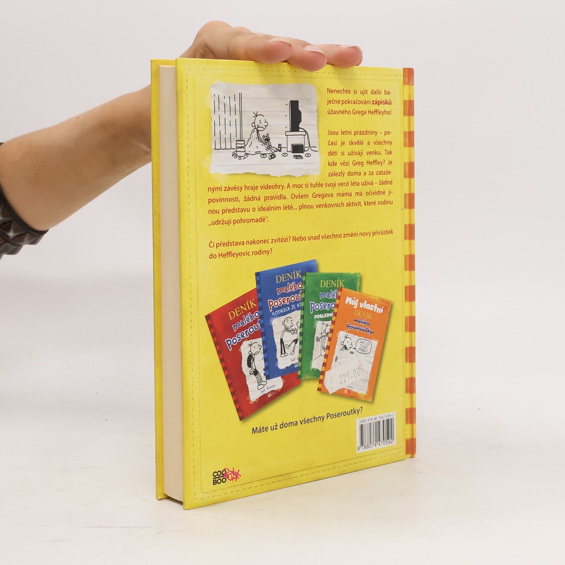 Jeff Kinney Deník malého poseroutky 4. Psí život