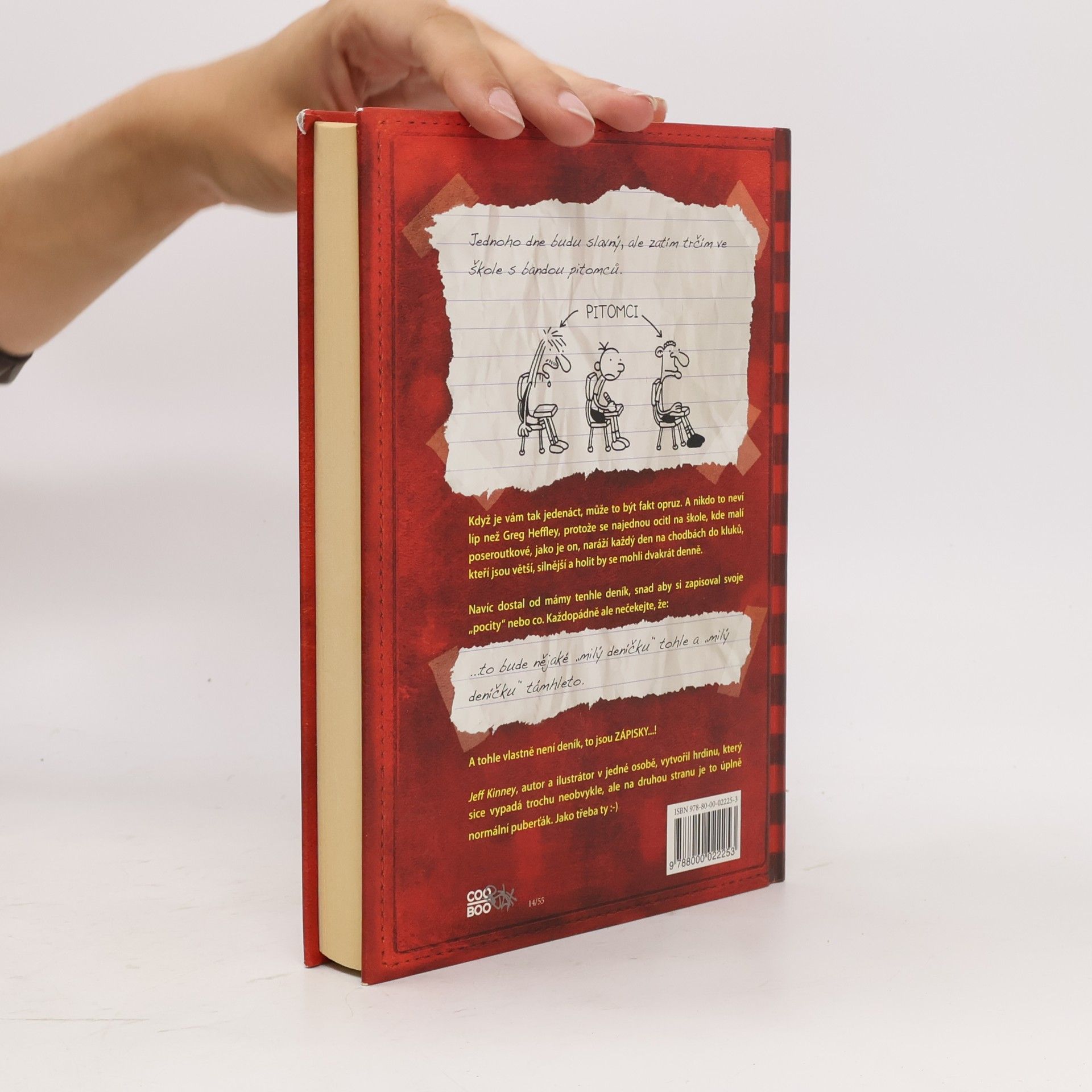 Jeff Kinney Deník malého poseroutky 1
