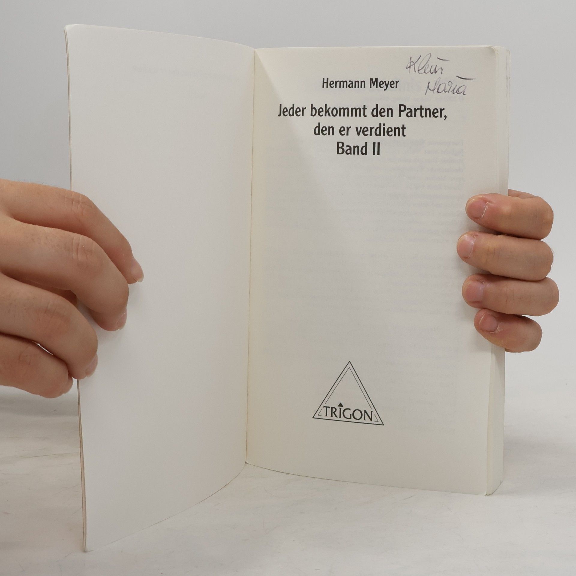 Jeder bekommt den Partner, den er verdient