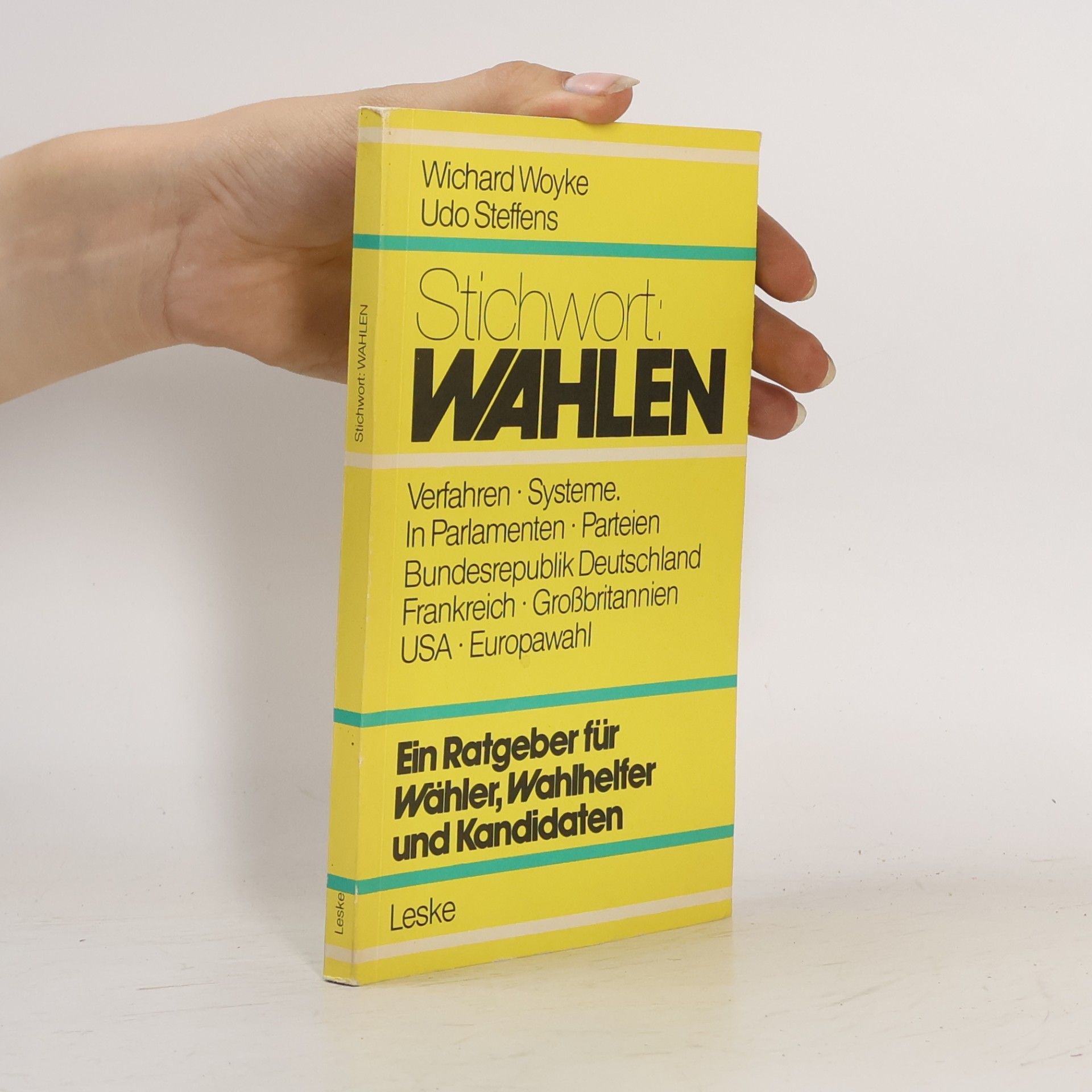 Udo Steffens Stichwort: Wahlen
