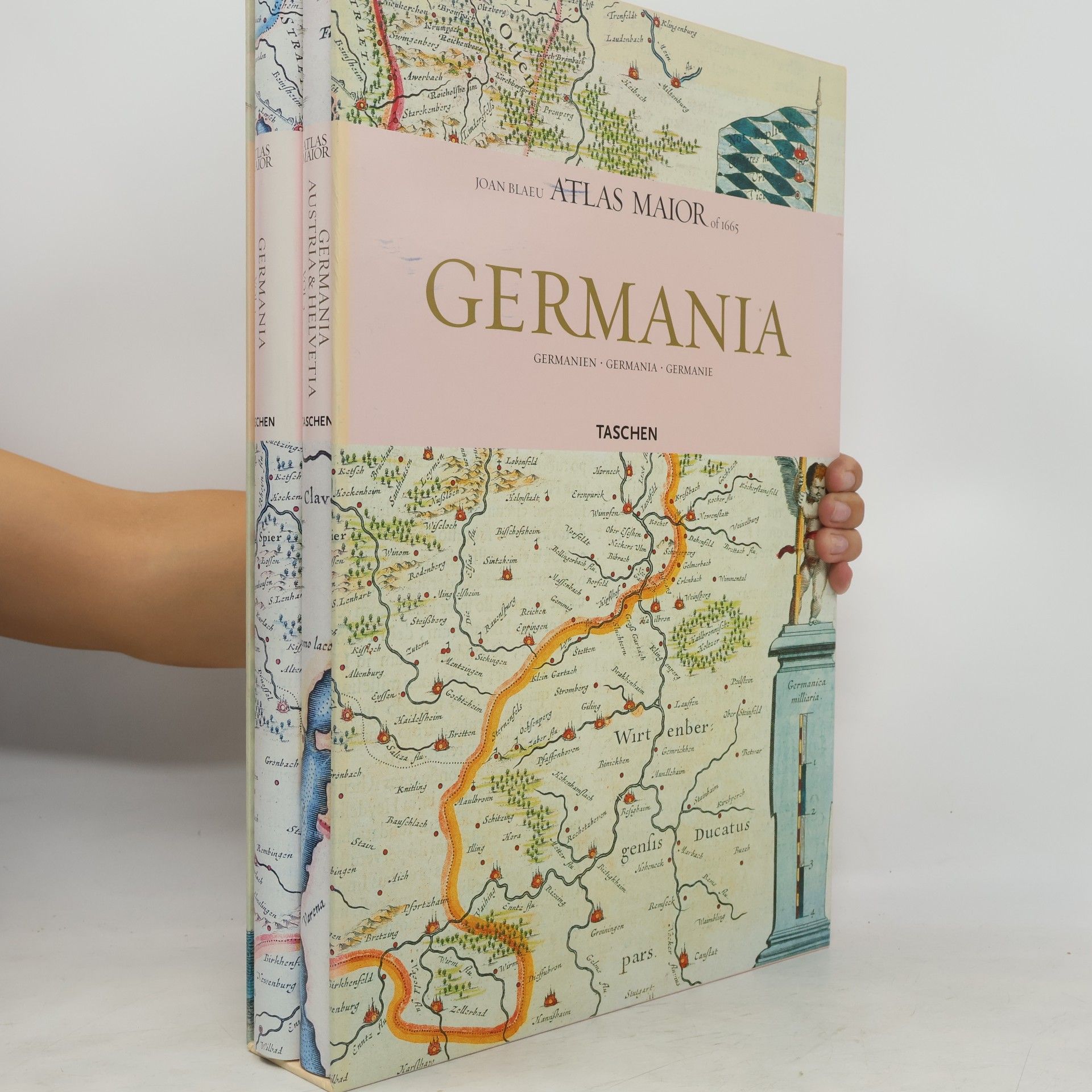 Jan Blaeu Atlas maior of 1665 Germania, Austria & Helvetia 1.-2.