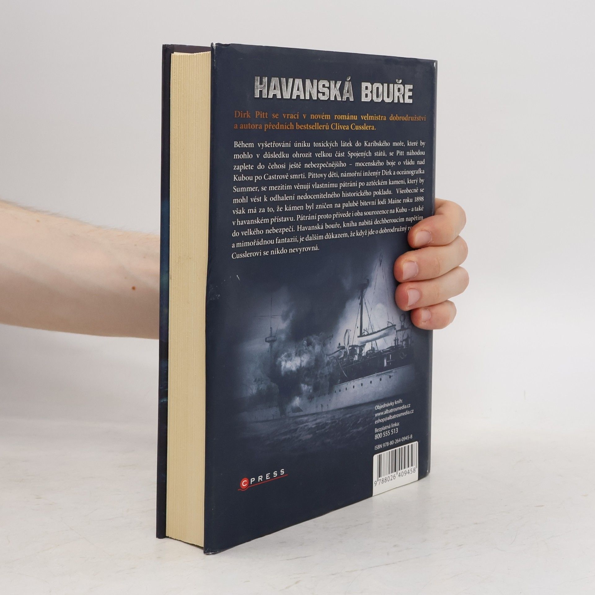 Clive Cussler Havanská bouře