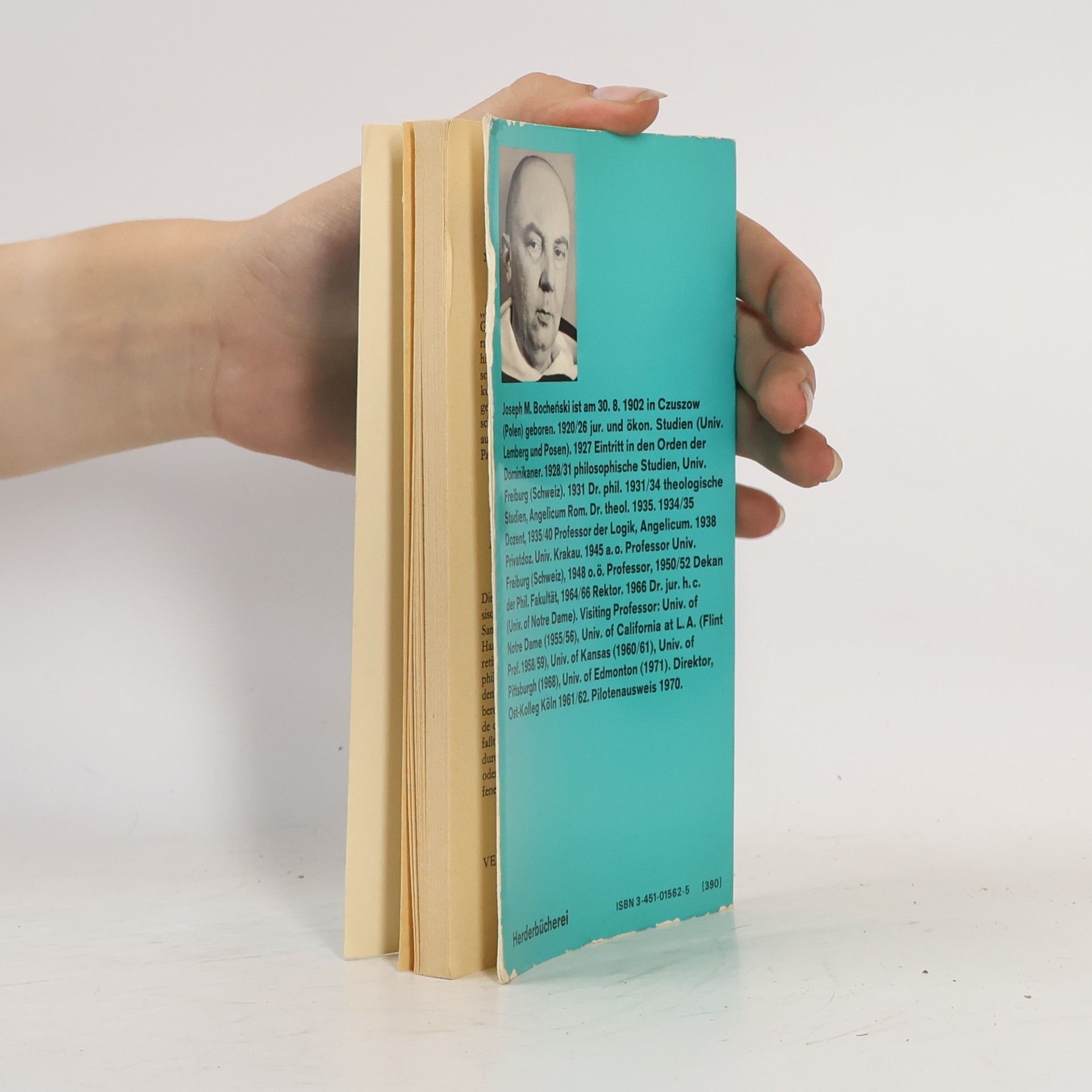 Józef Maria Bocheński Wege zum philosophischen Denken