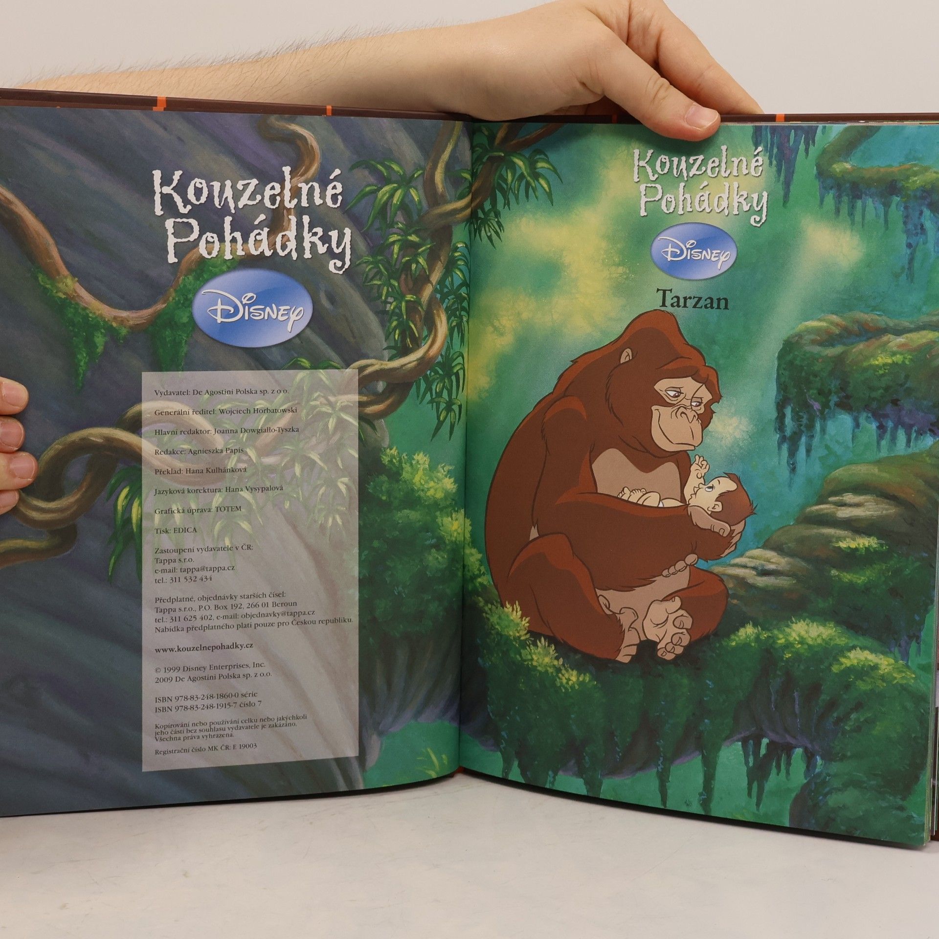 Autorenkollektiv Kouzelné pohádky. Tarzan