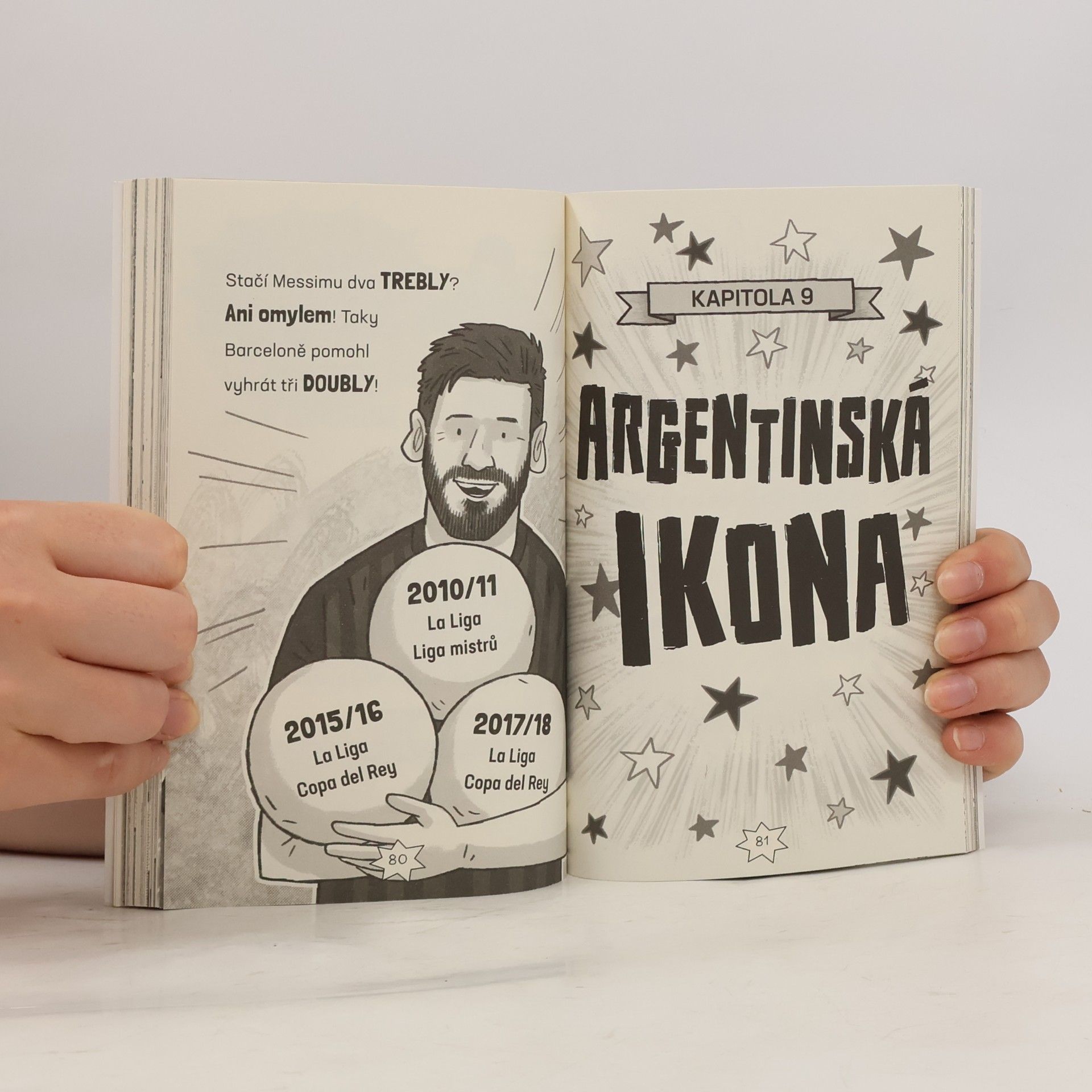 June Green Dan Fotbalové superhvězdy. Messi válí