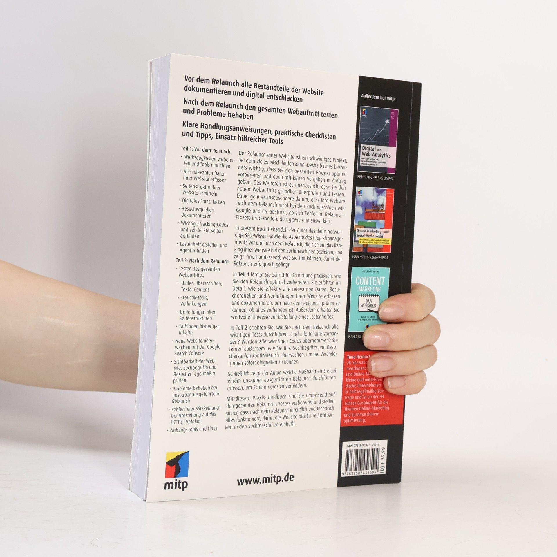 Timon Heinrich Projekt Website Relaunch