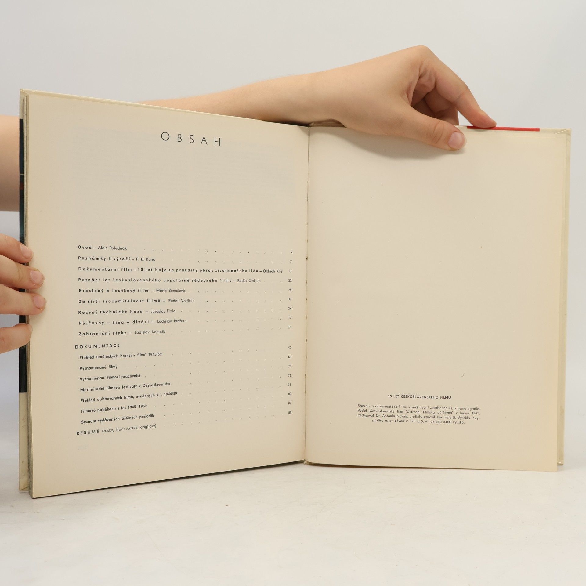 Autorenkollektiv 15 let československého filmu