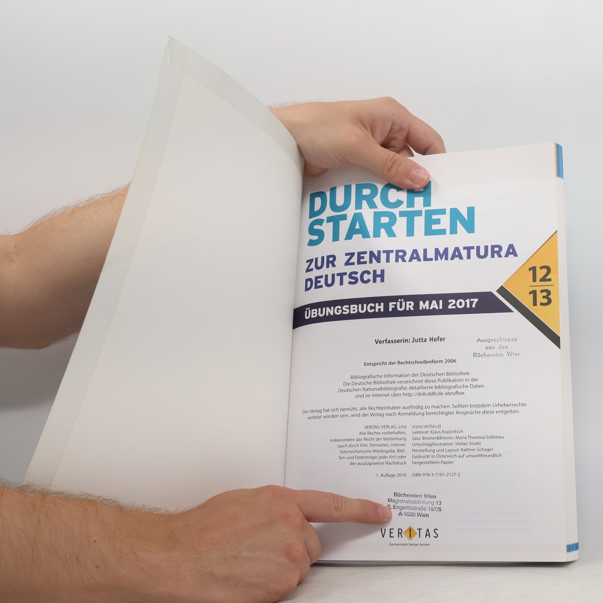 Jutta Hofer Durchstarten zur Zentralmatura 2017 - Deutsch