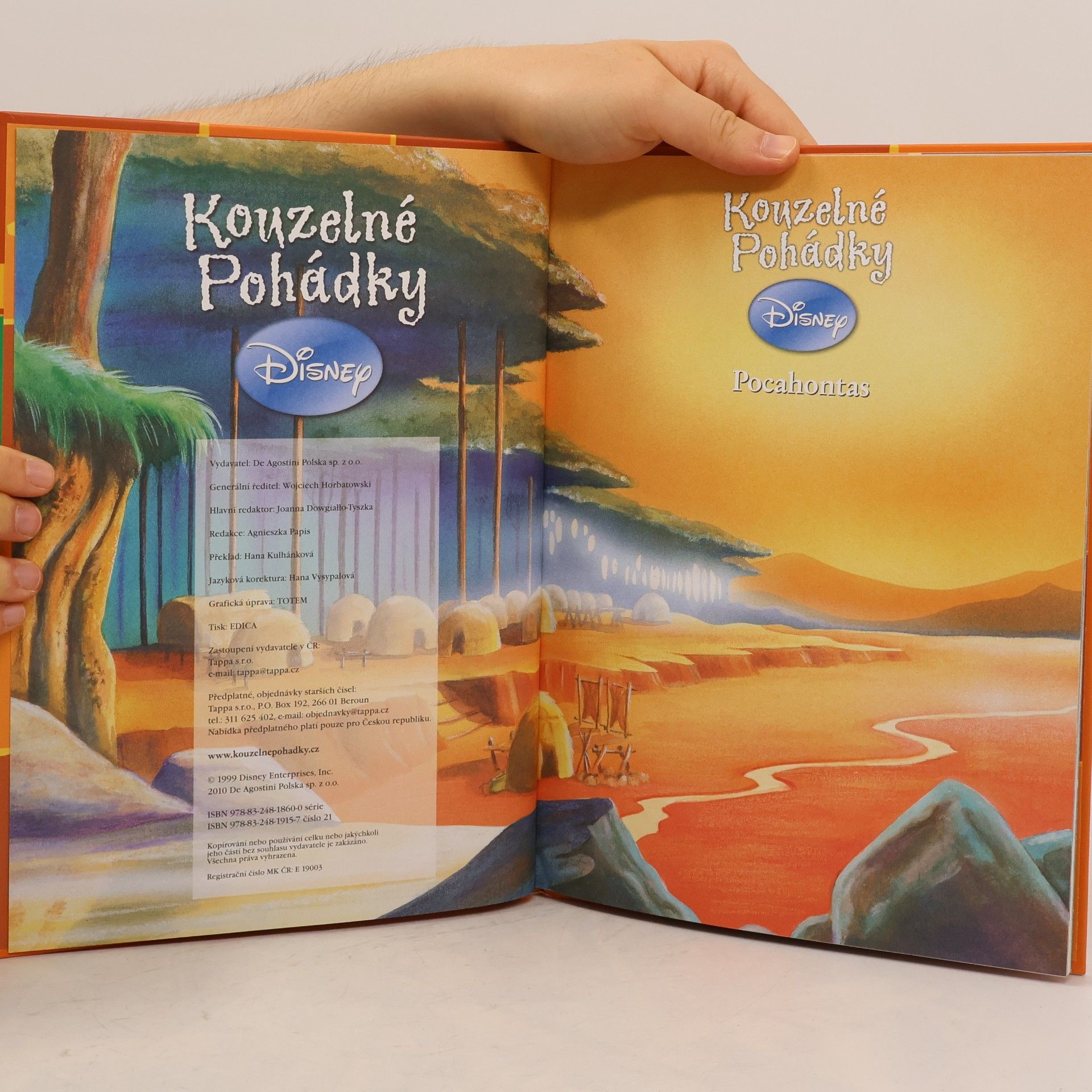 Autorenkollektiv Kouzelné pohádky 21. Pocahontas