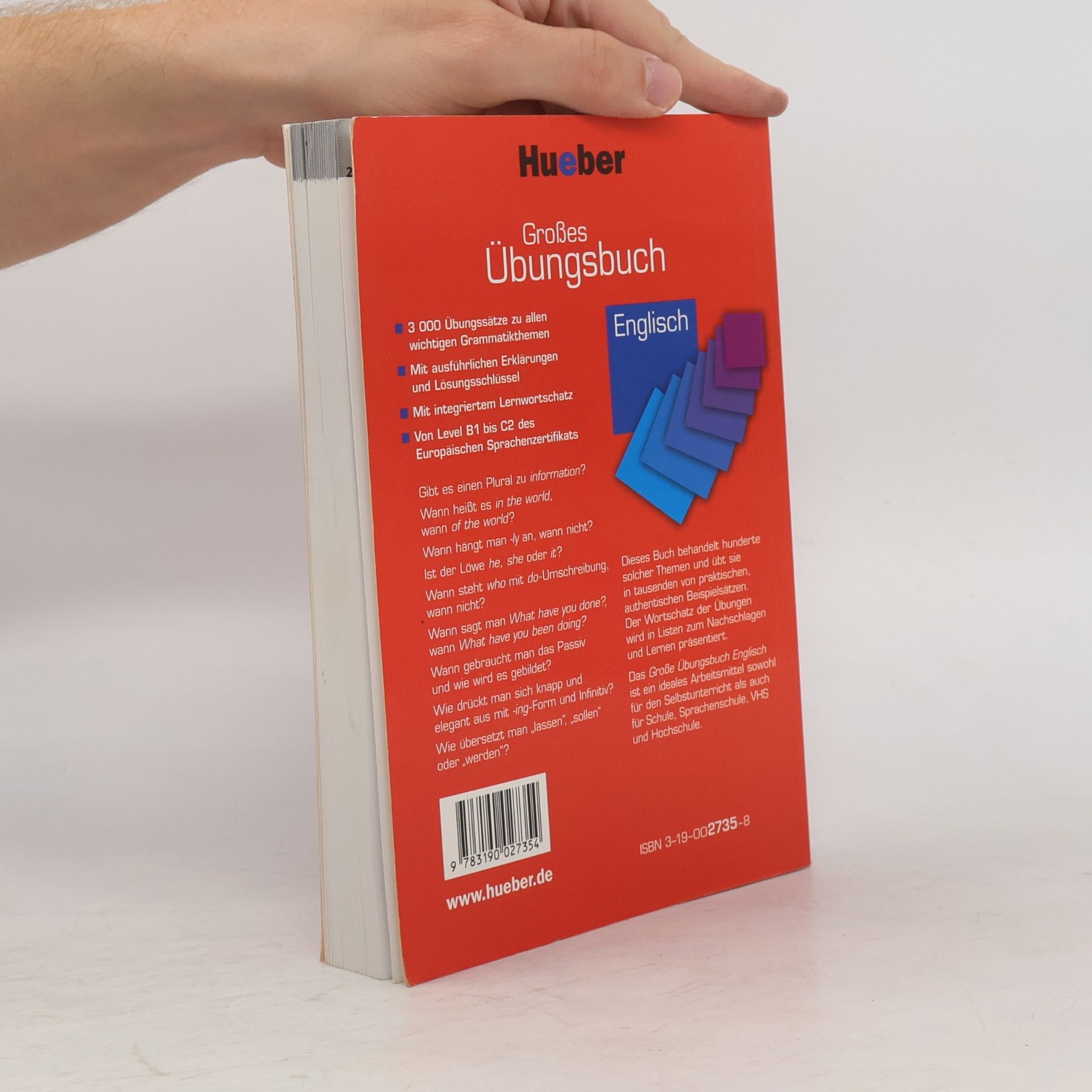 Marion Hoffmann-Weiß Großes Übungsbuch Englisch
