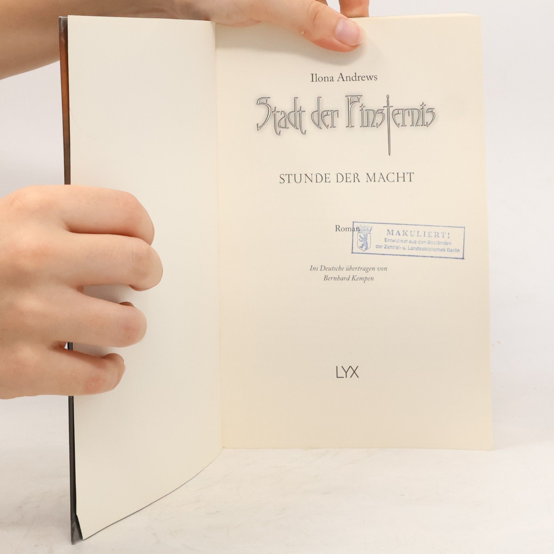 Ilona Andrews Stunde der Macht