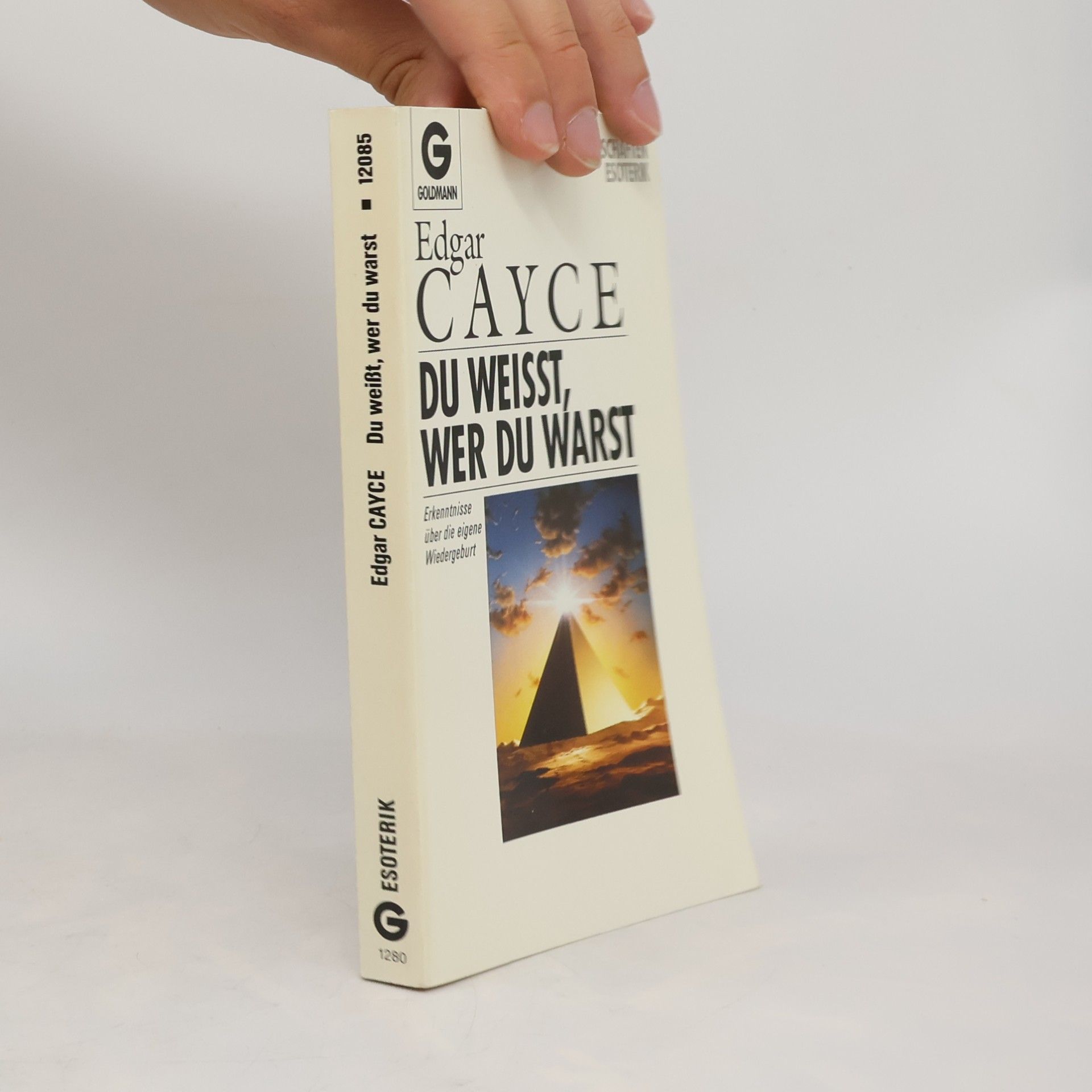 Edgar Evans Cayce Du weisst, wer Du warst