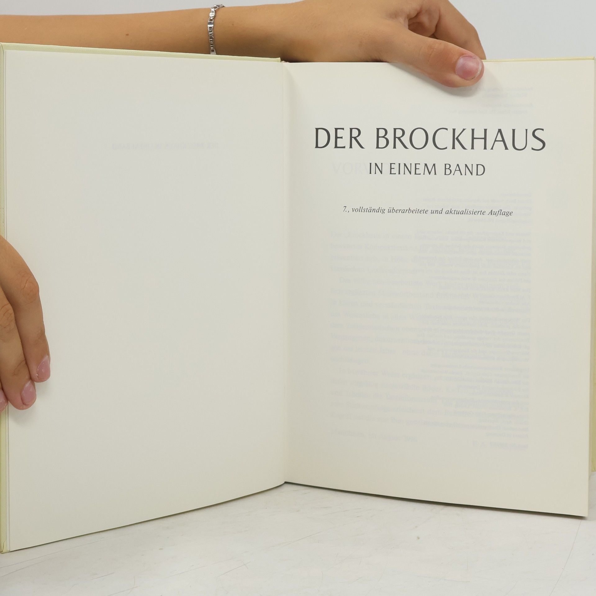 AA.VV. Der Brock Haus in einem Band. A-Z