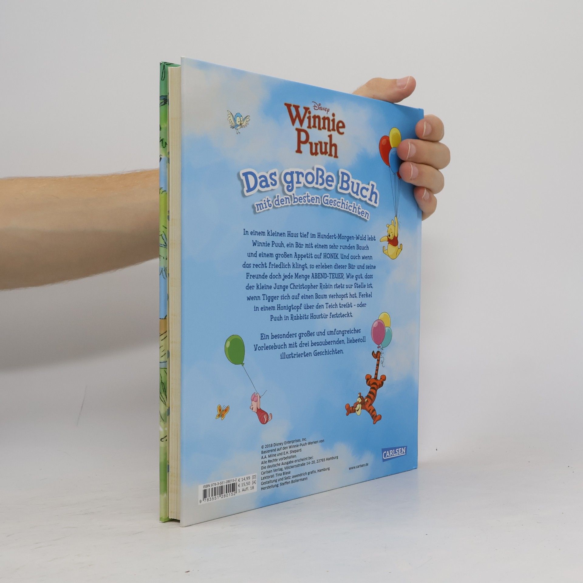 Tina Blase Disney Winnie Puuh - Das große Buch - mit den besten Geschichten