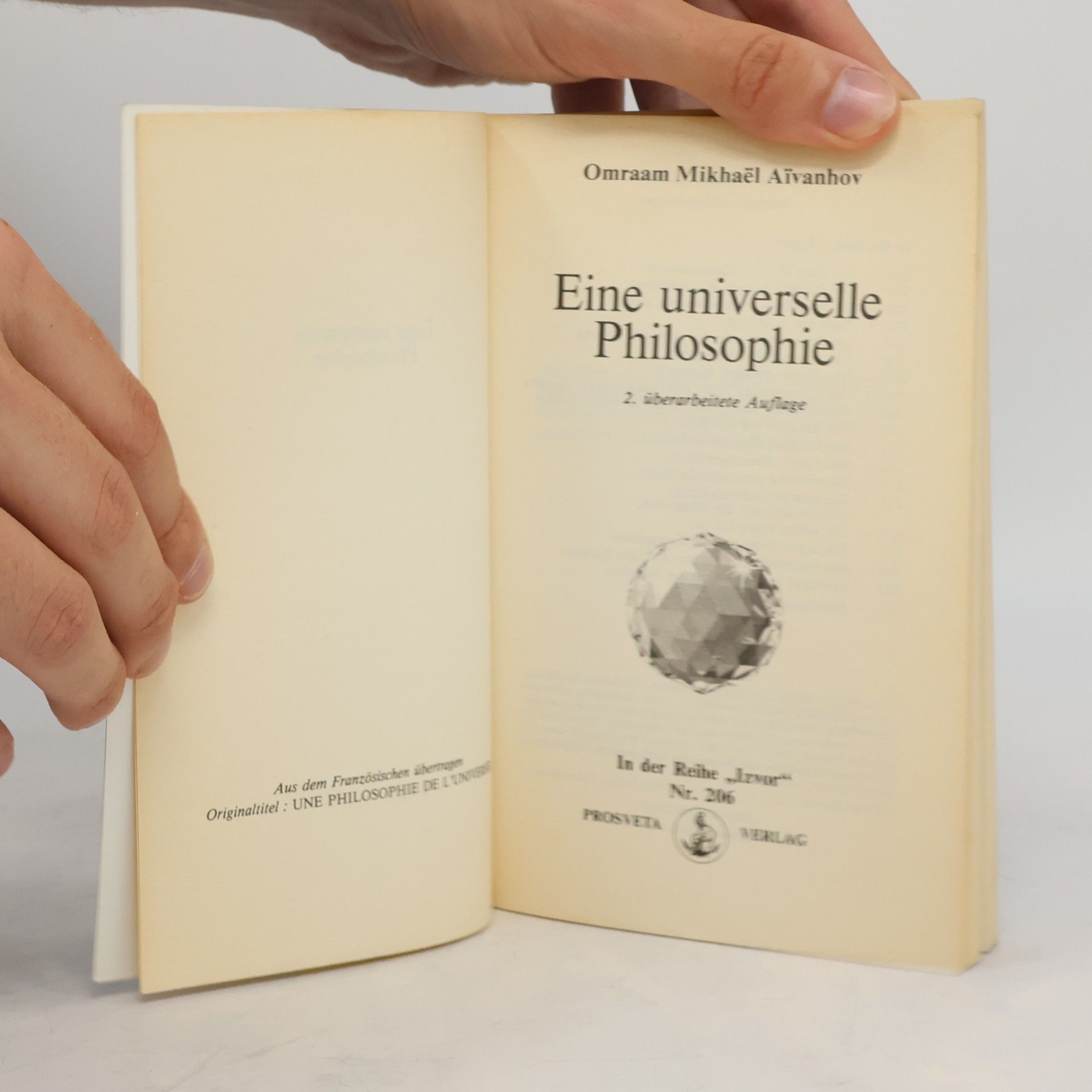 Omraam Mikhaël Aivanhov Eine universelle Philosophie
