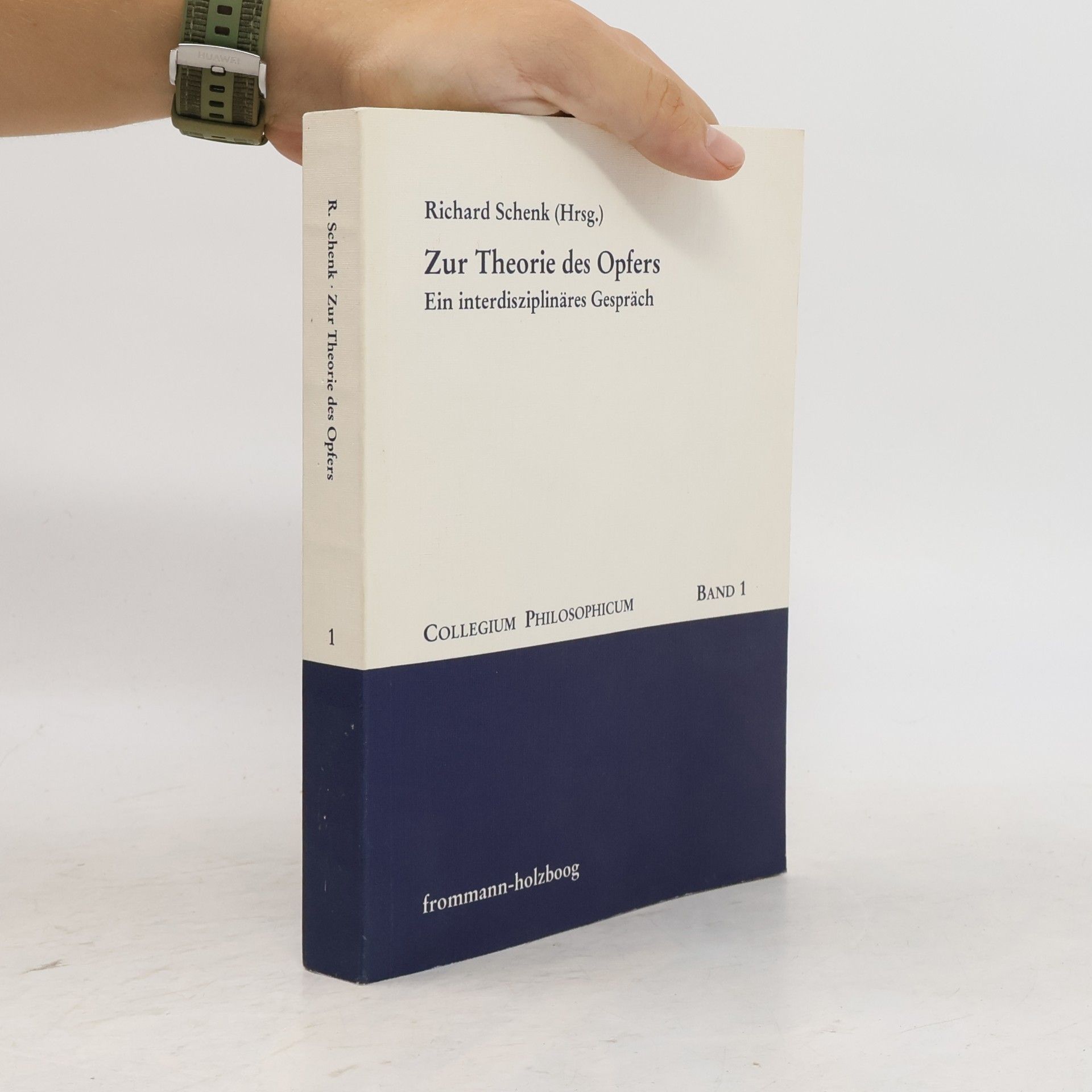 Richard Schenk Zur Theorie des Opfers 1