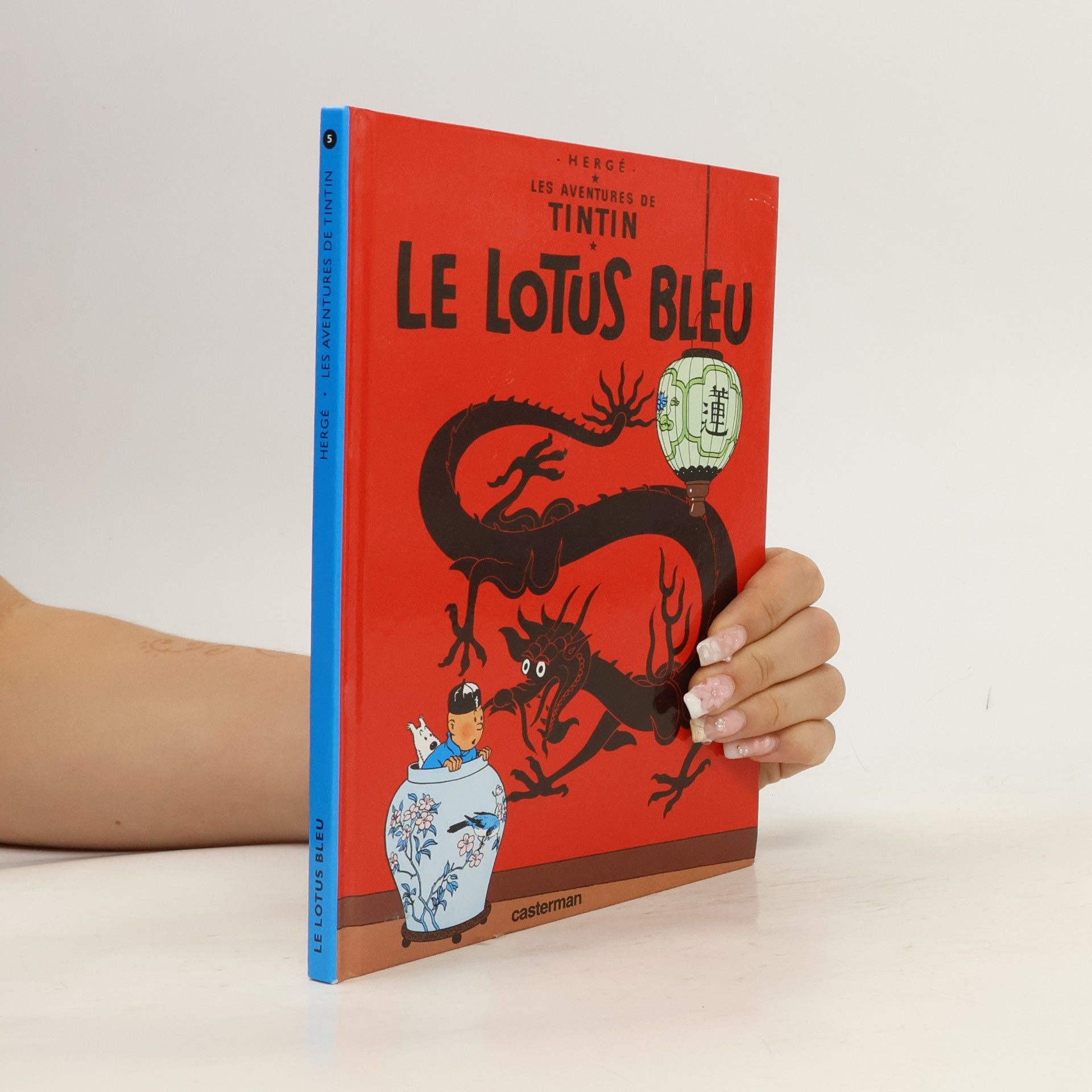 Hergé Les Aventures de Tintin: Le Lotus Bleu