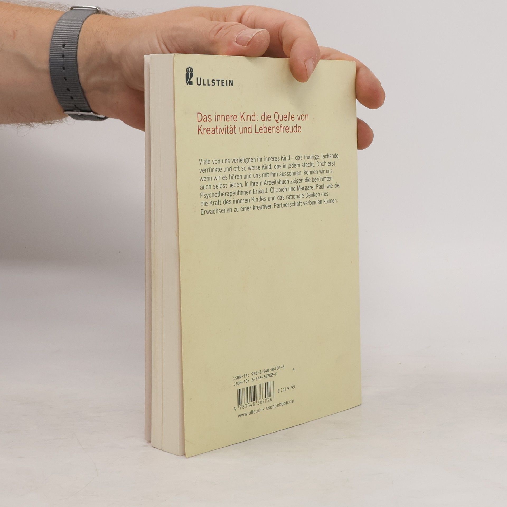 Erika J. Chopich Das Arbeitsbuch zur Aussöhnung mit dem inneren Kind