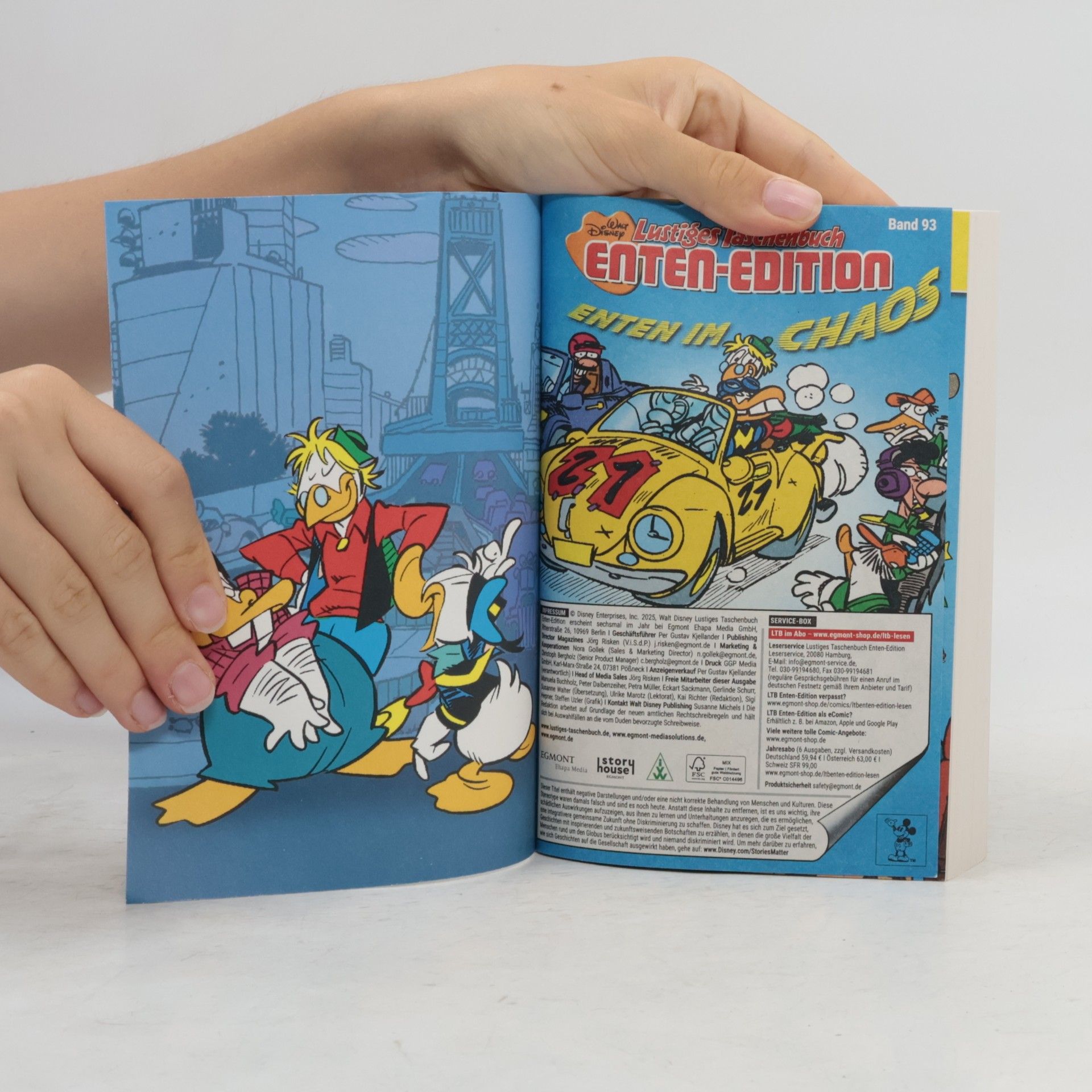 Walt Disney Lustiges Taschenbuch 93