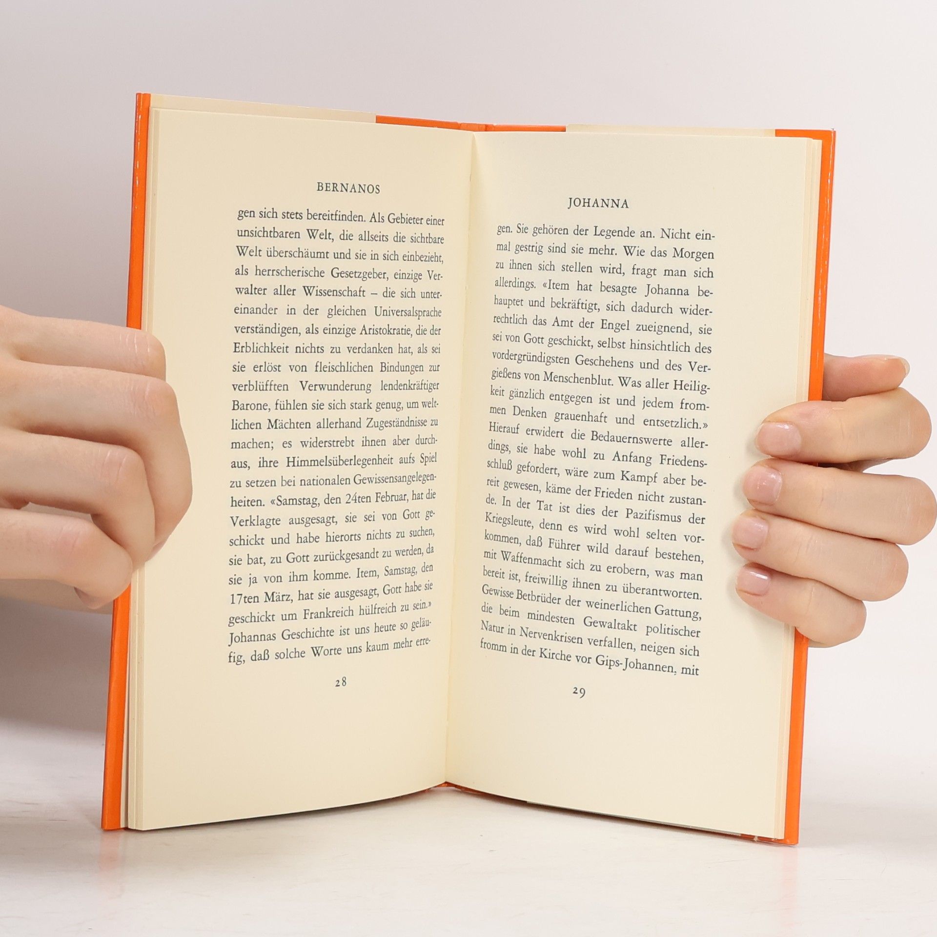 Georges Bernanos Die heilige Johanna Arche