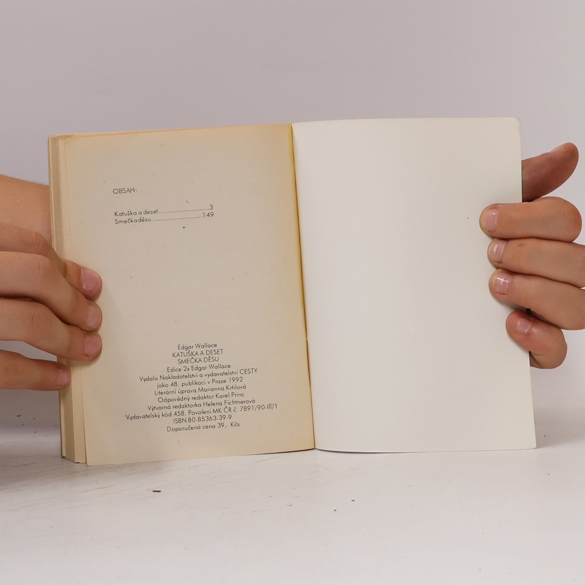 Edgar Wallace Katuška a deset. Smečka děsu