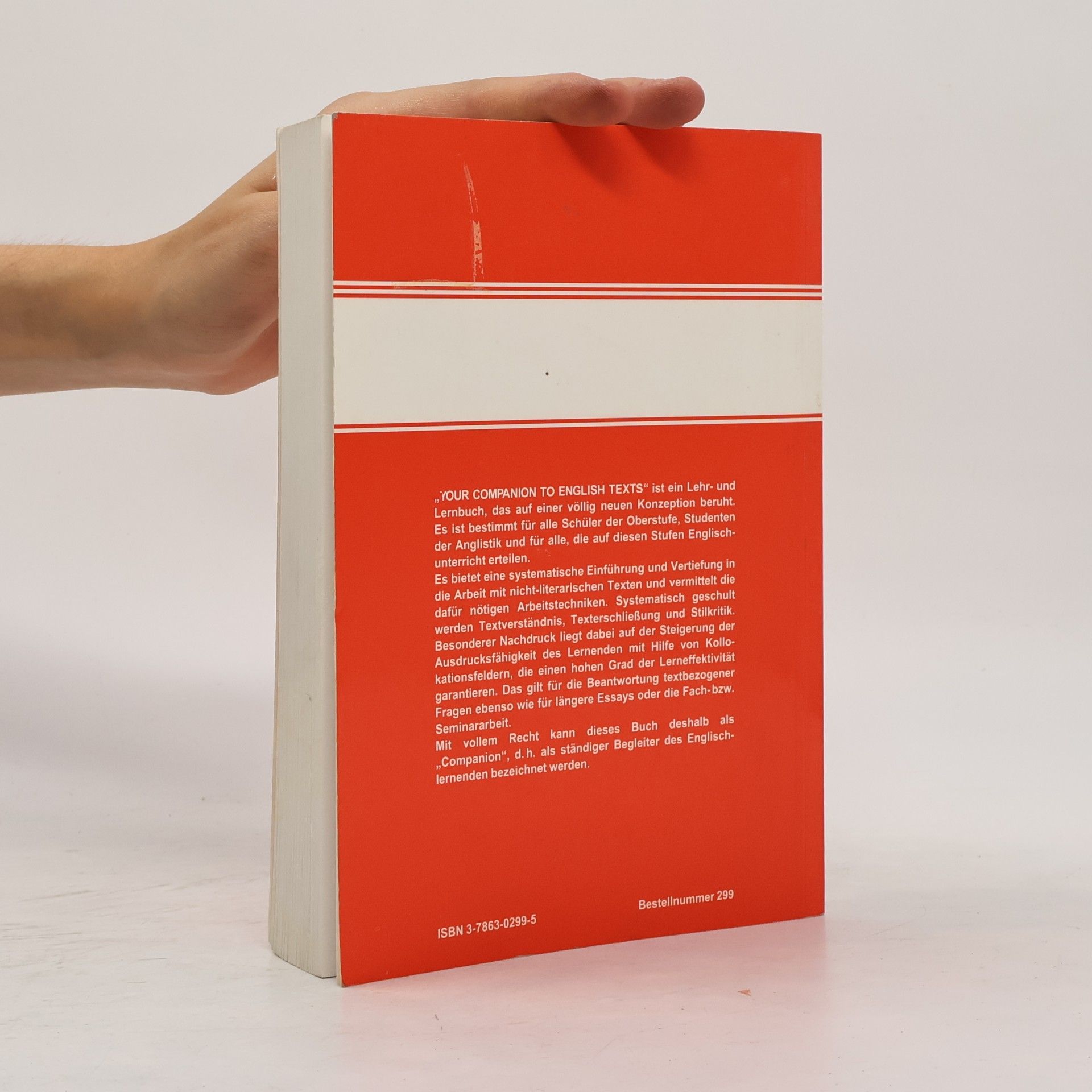 Wilfried Rotter Your companion to English texts