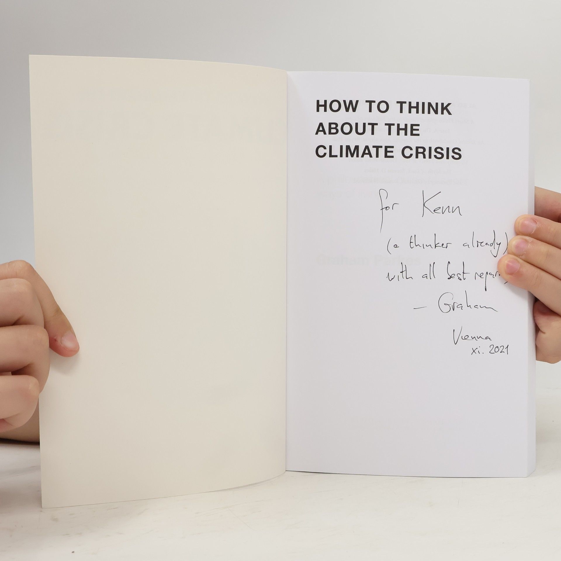 Graham Parkes How to Think About the Climate Crisis