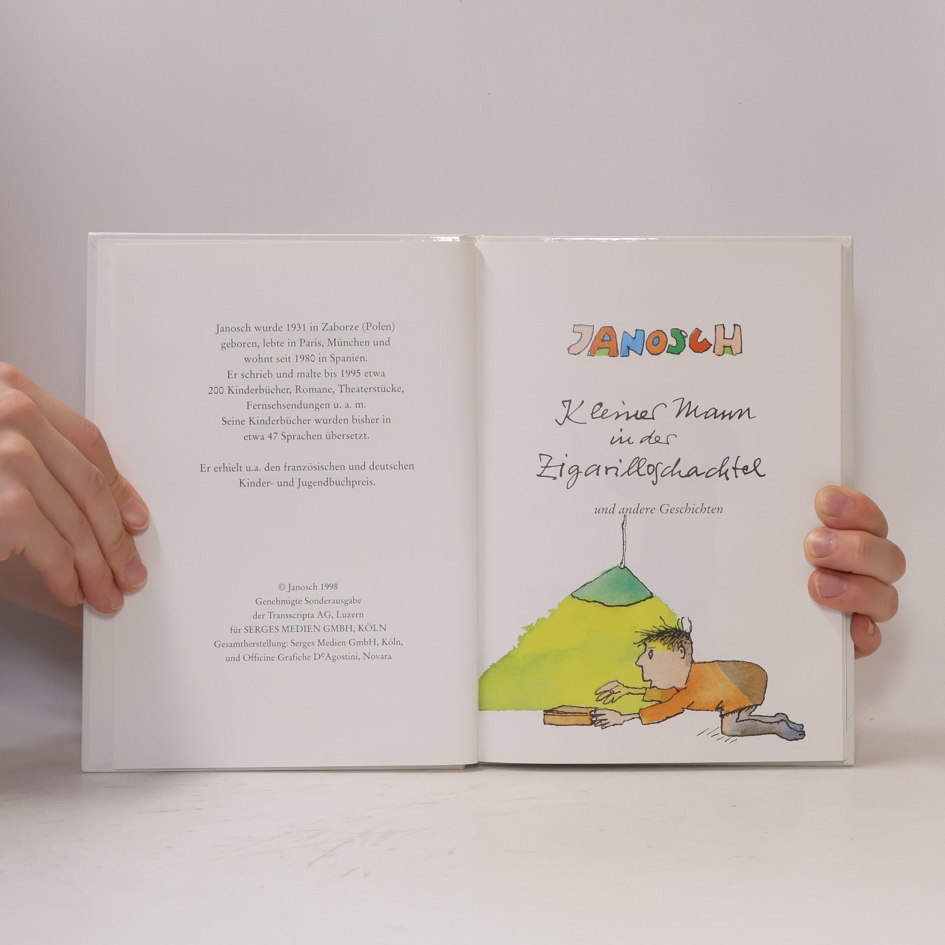 Janosch Kleiner Mann in der Zigarilloschachtel