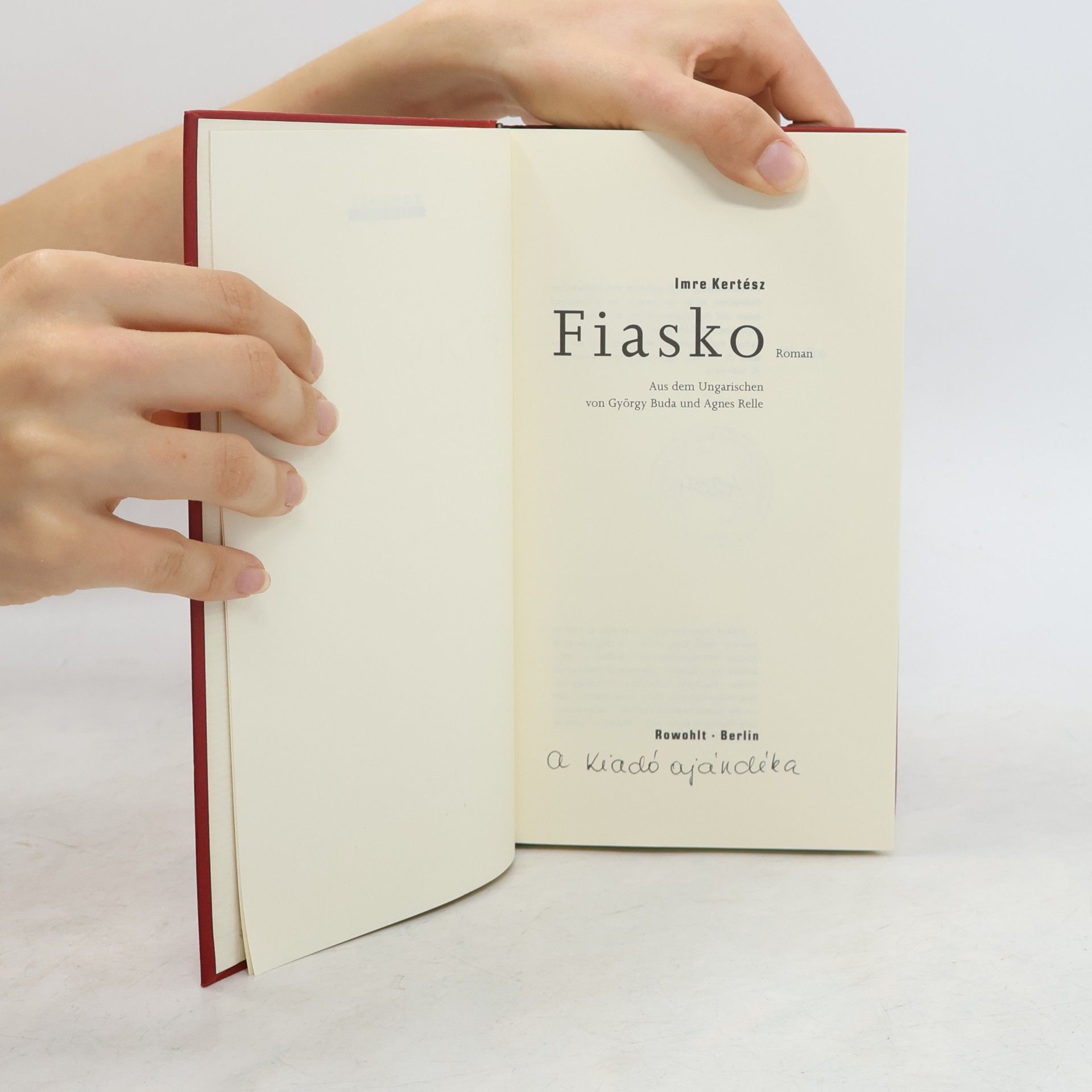 Imre Kertész Fiasko