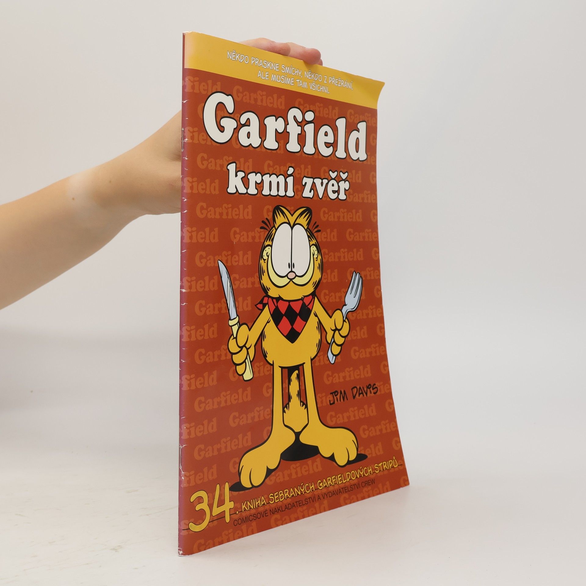 Jim Davis Garfield krmí zvěř
