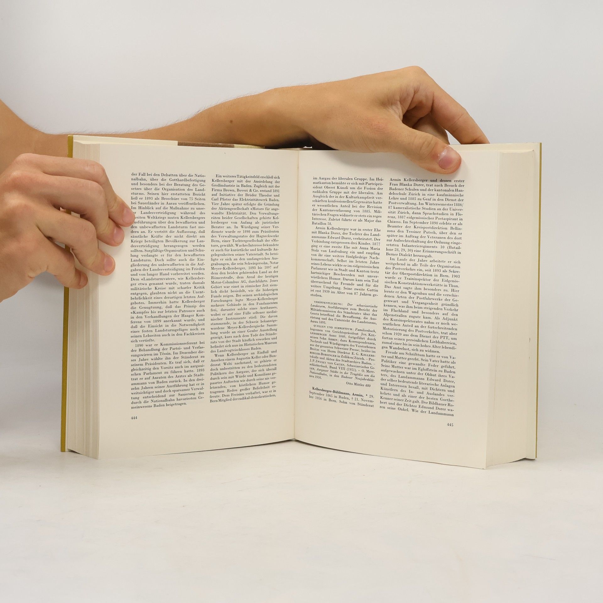 Otto Mittler Biographisches Lexikon des Kantons Aargau 1803–1957