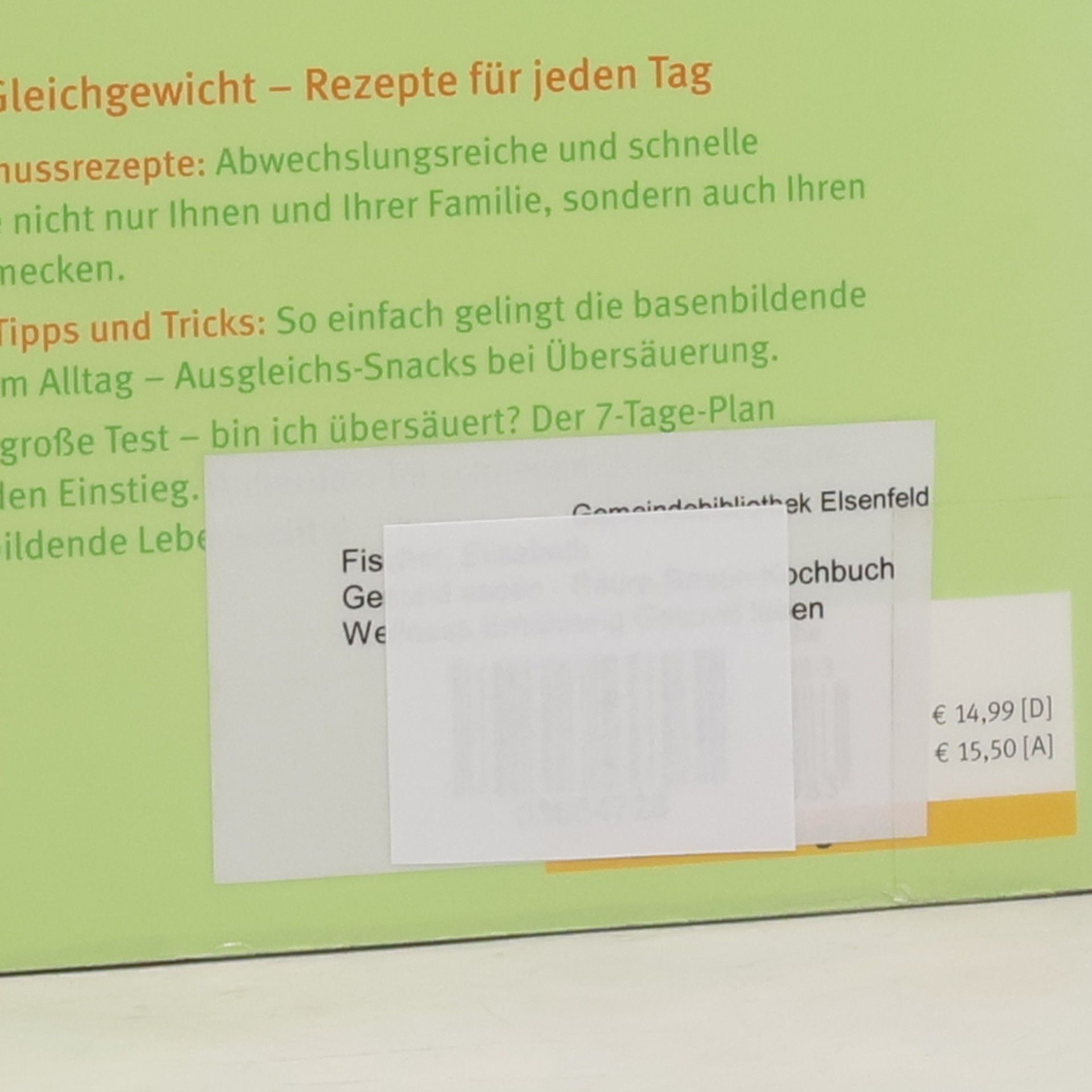Irene Kührer Gesund essen - Säure-Basen-Kochbuch