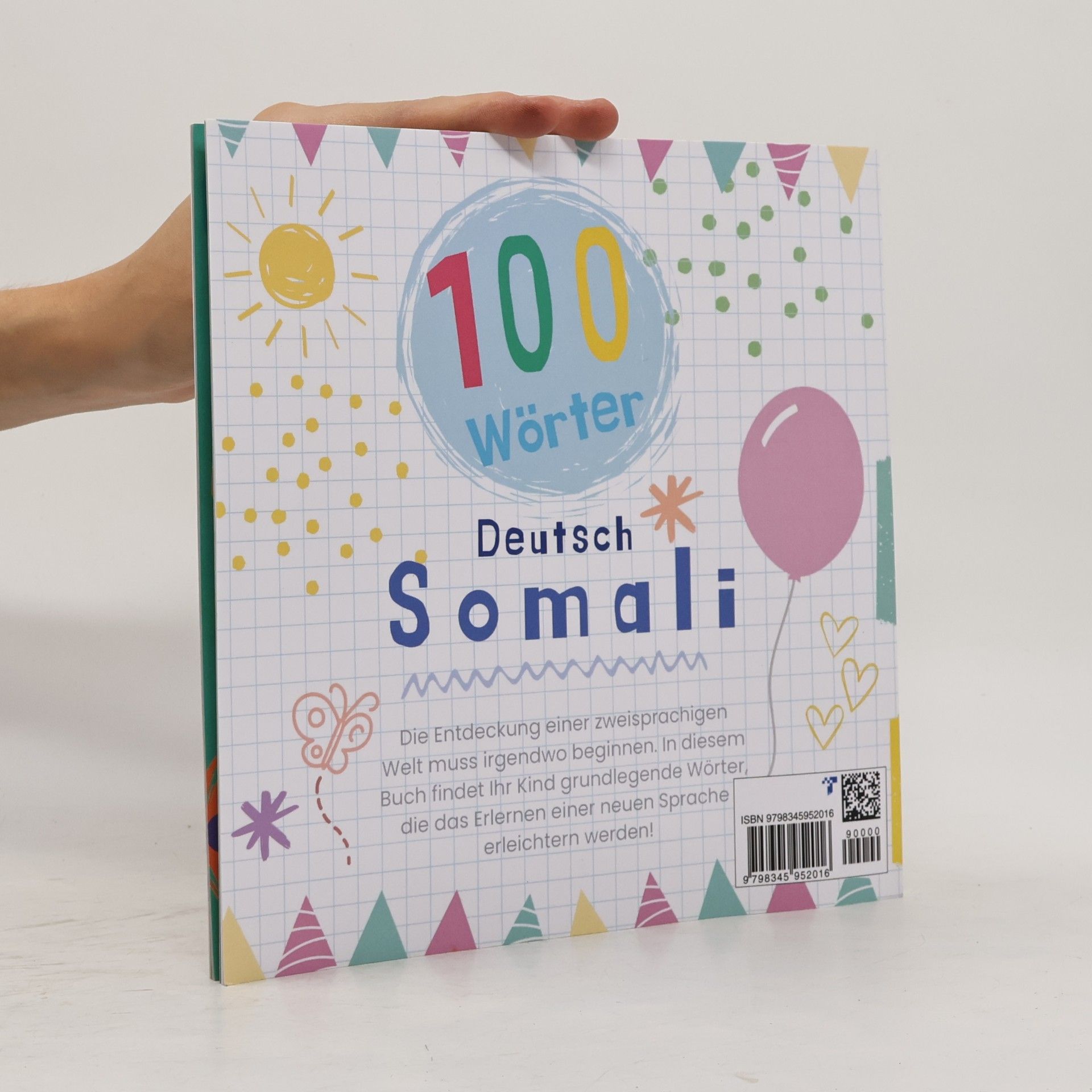 PaPaParrot House Mein erstes Wörterbuch 100 Wörter auf Deutsch und Somali Sprache lernen