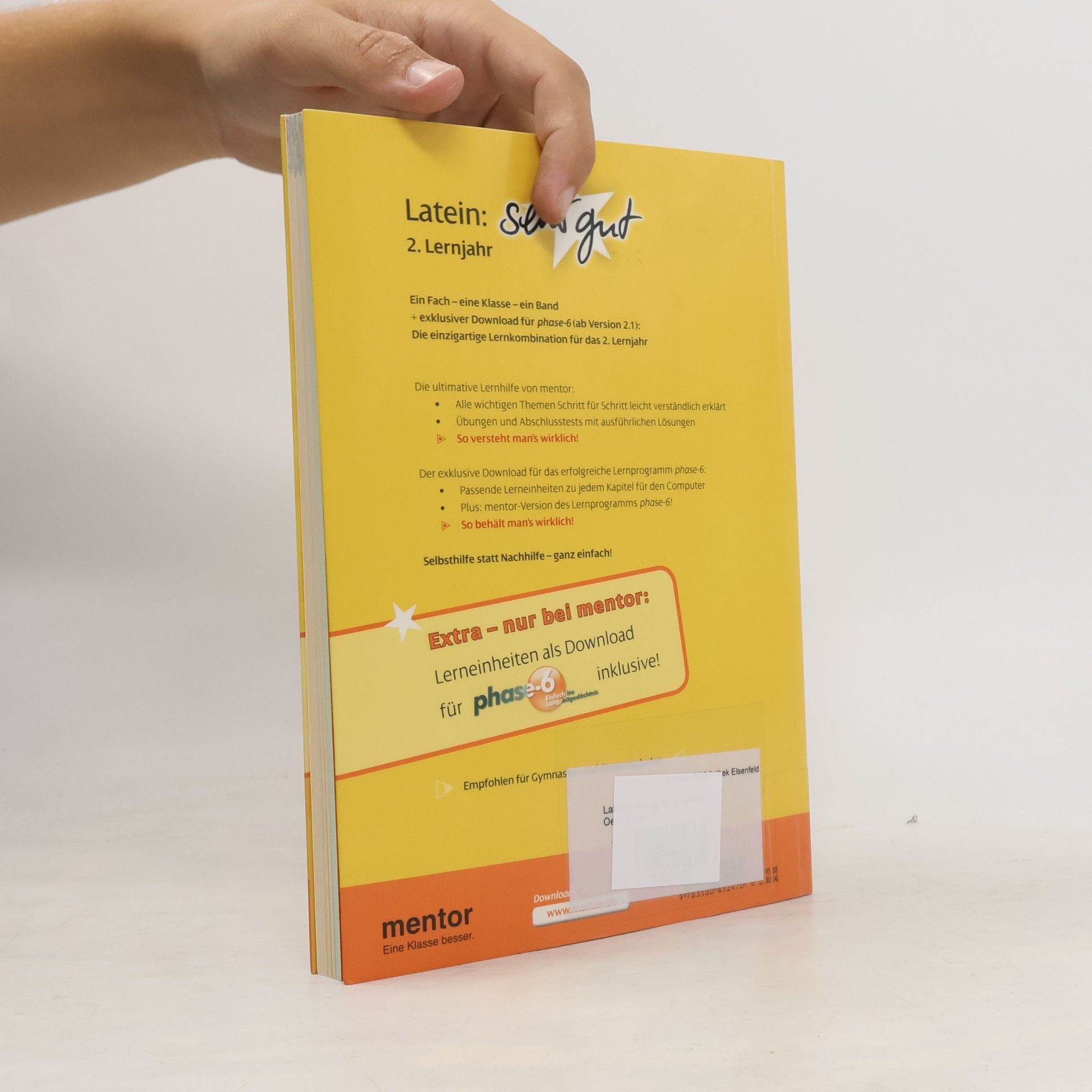 Boris Prem Latein: sehr gut, 2. Lernjahr - Buch mit Download für phase-6